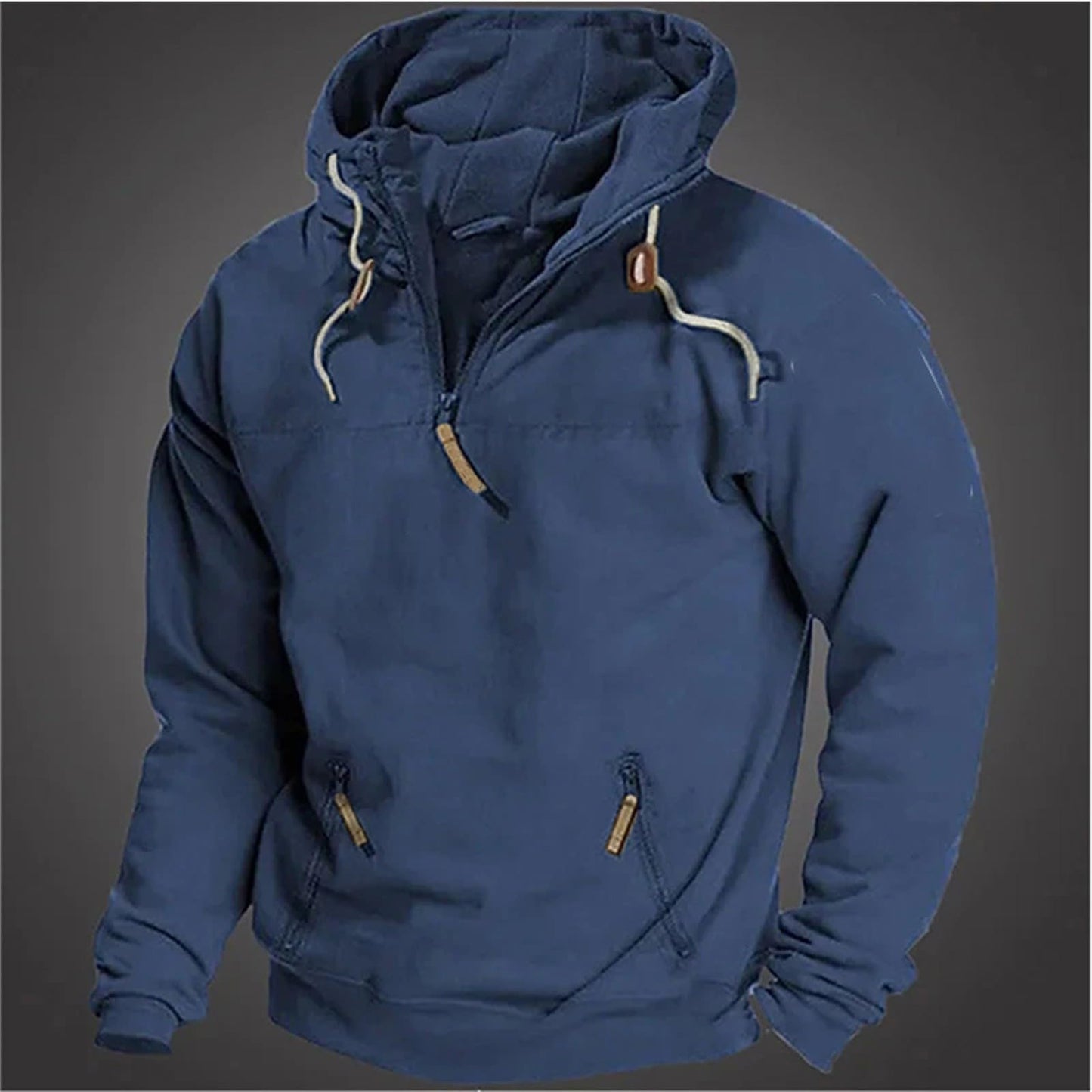 EBXN Camiseta de manga larga para hombre