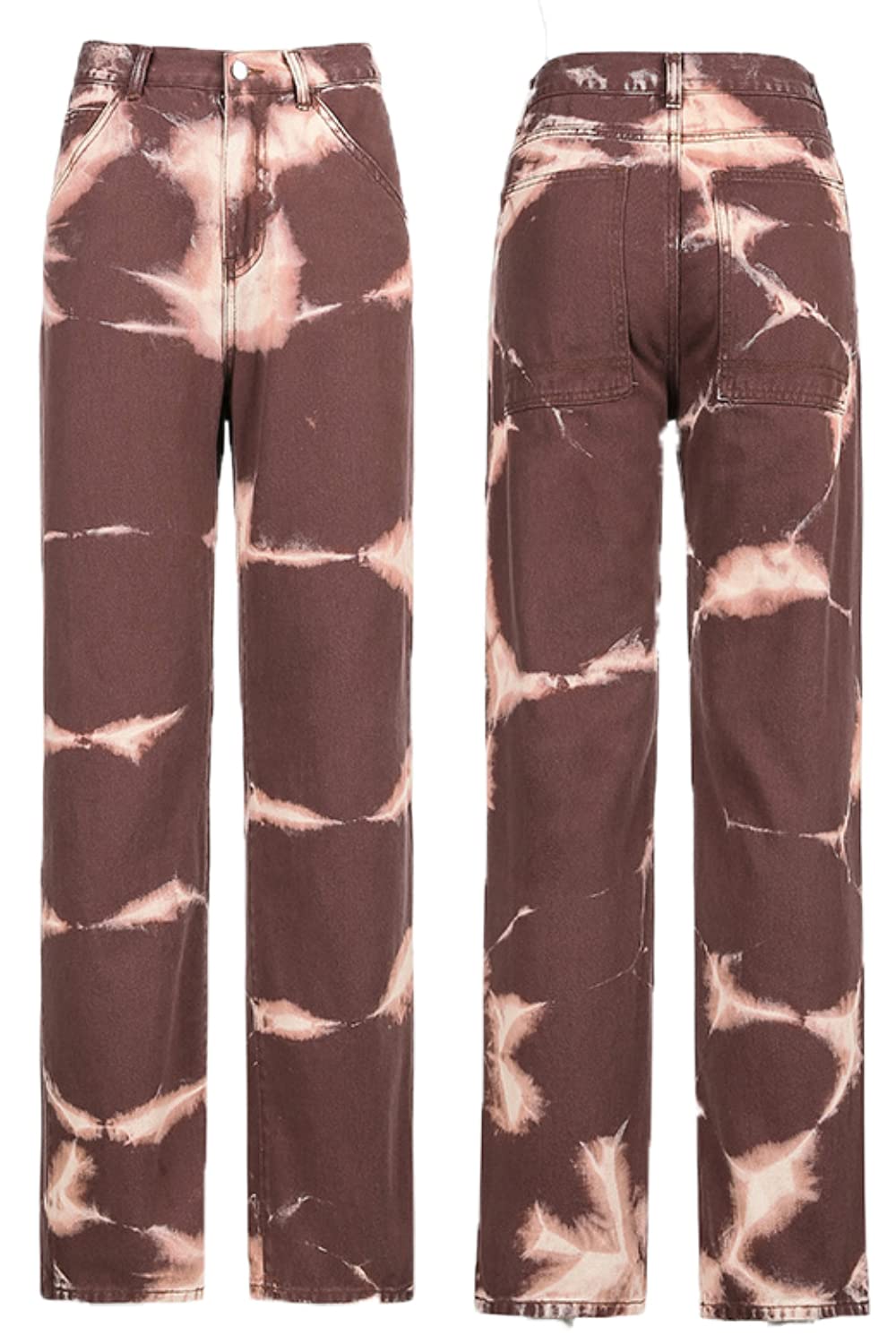 EBXN Tiro Alto Wide Rectos Jeans