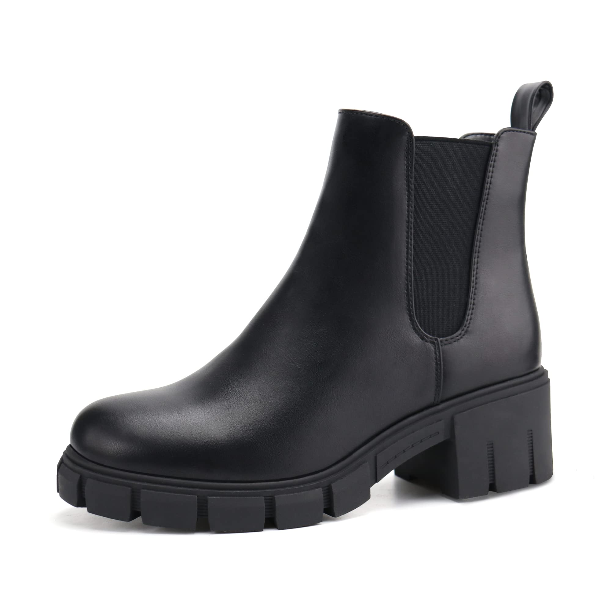 EBXN Women Platform Ankle Boots