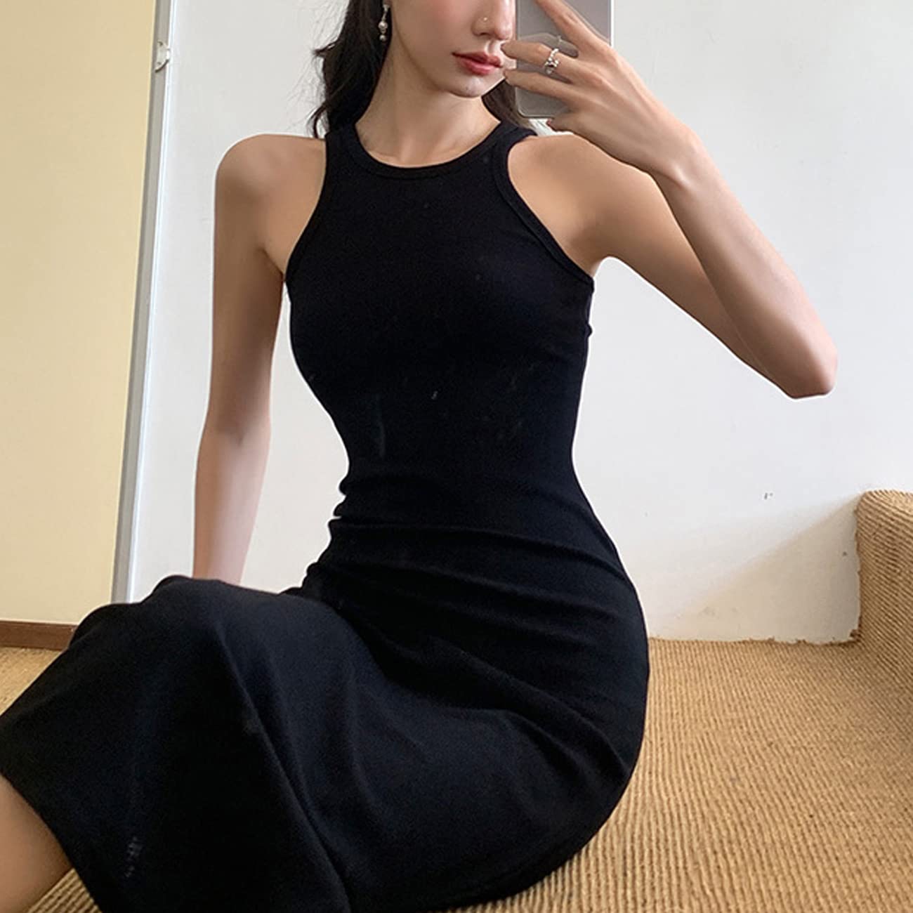 EBXN Vestidos Casual para Mujer