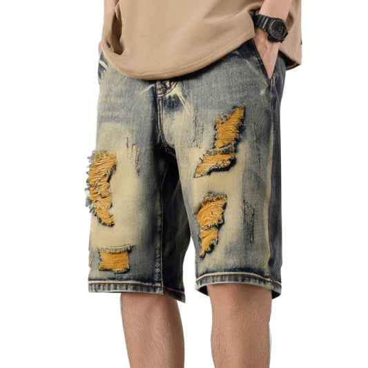 Men Denim Shorts Classic