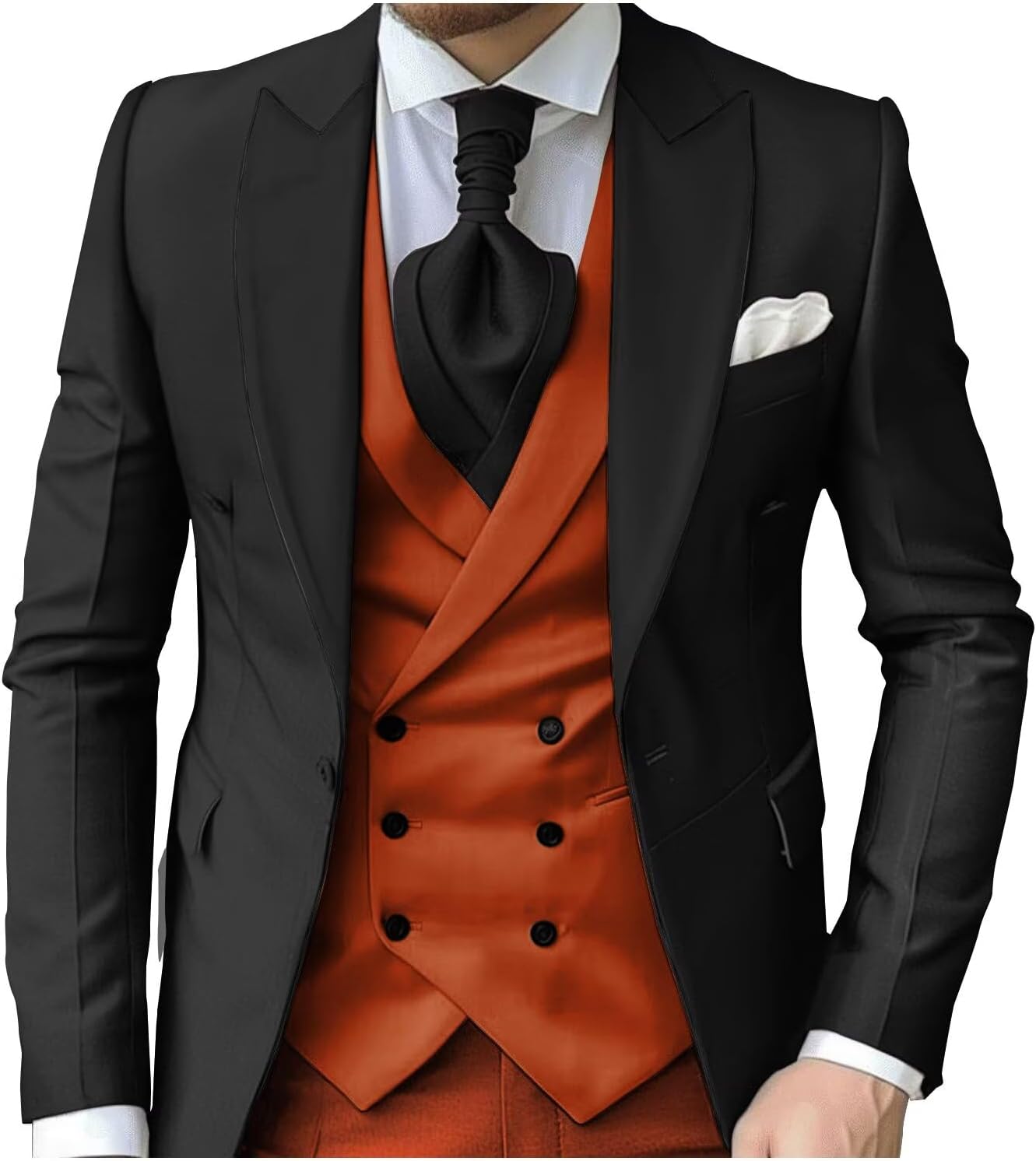 eBexxin - Suits for Men Slim Fit 3 Piece