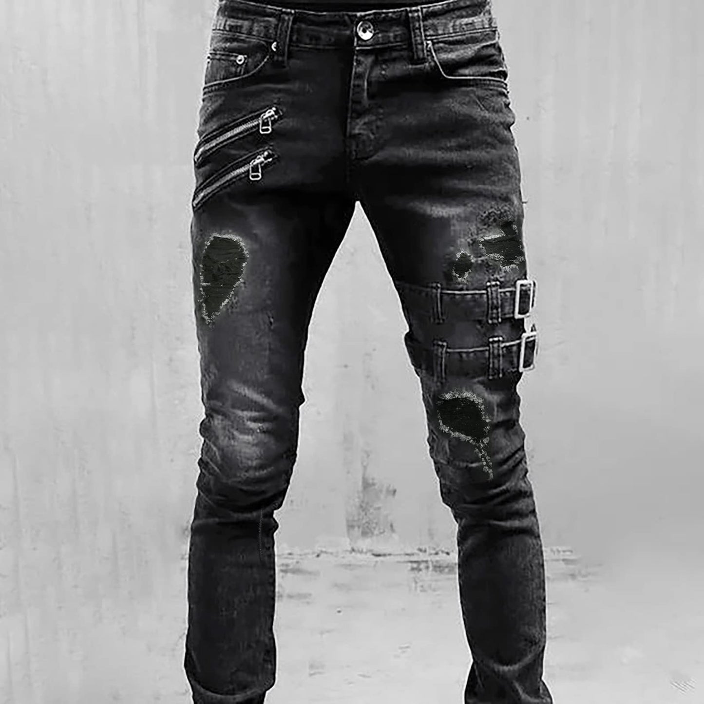 EBXN Pantalone de mezclilla