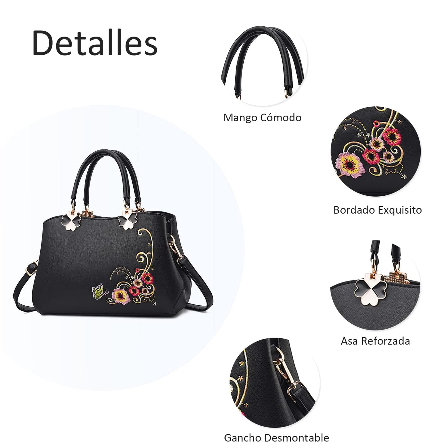 EBXN Elegante Bolsos para Mujer