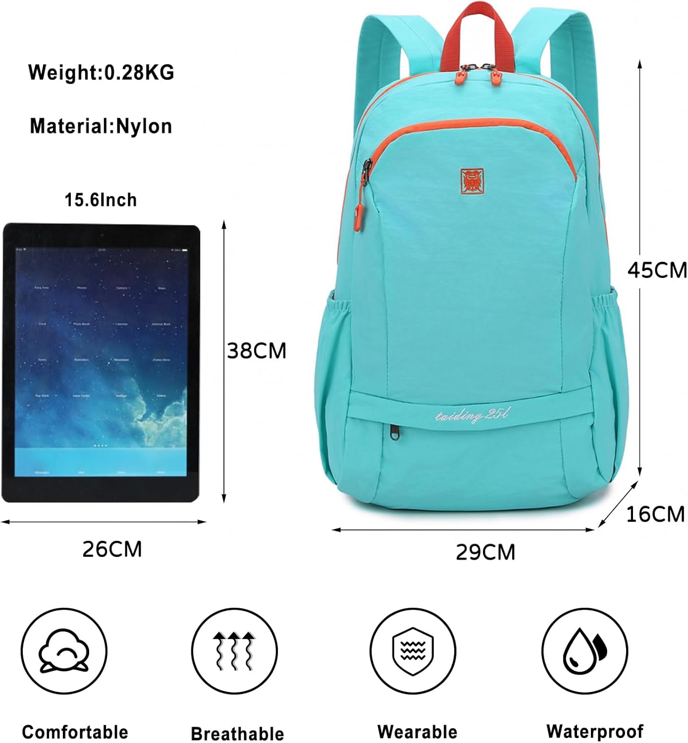 EBXN Mochila Plegable