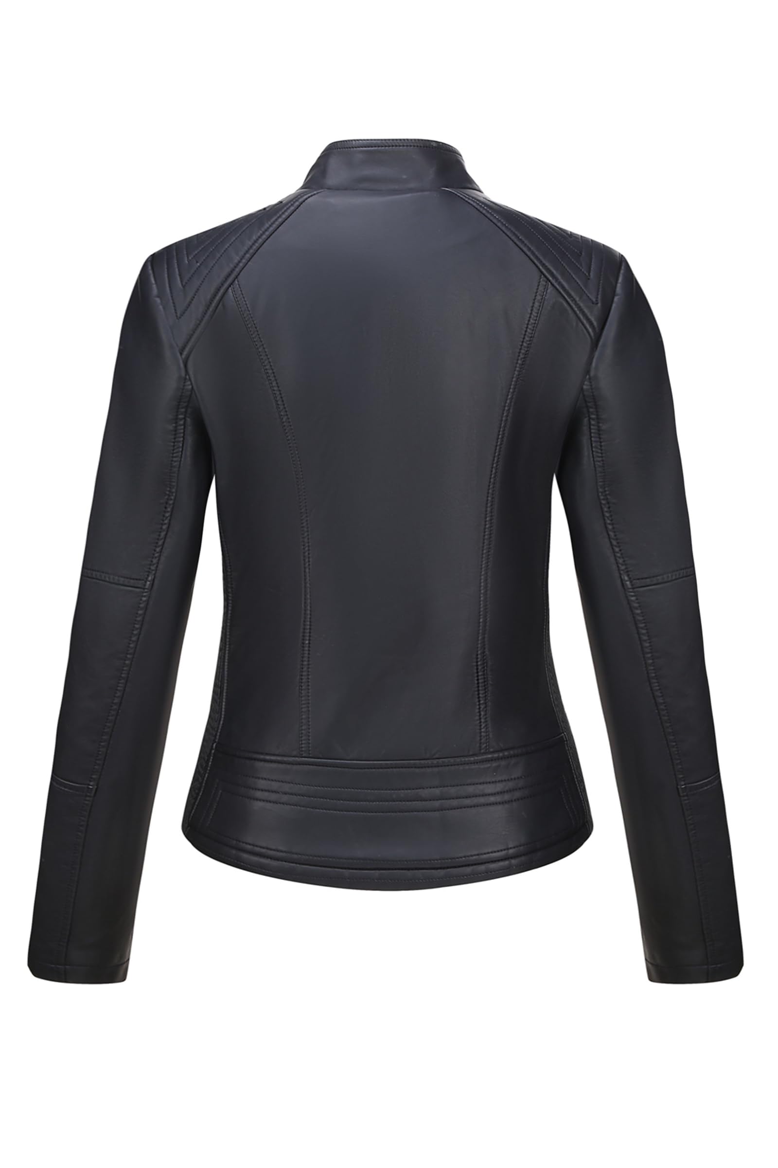 EBXN  Chaqueta Para Mujer Cuero