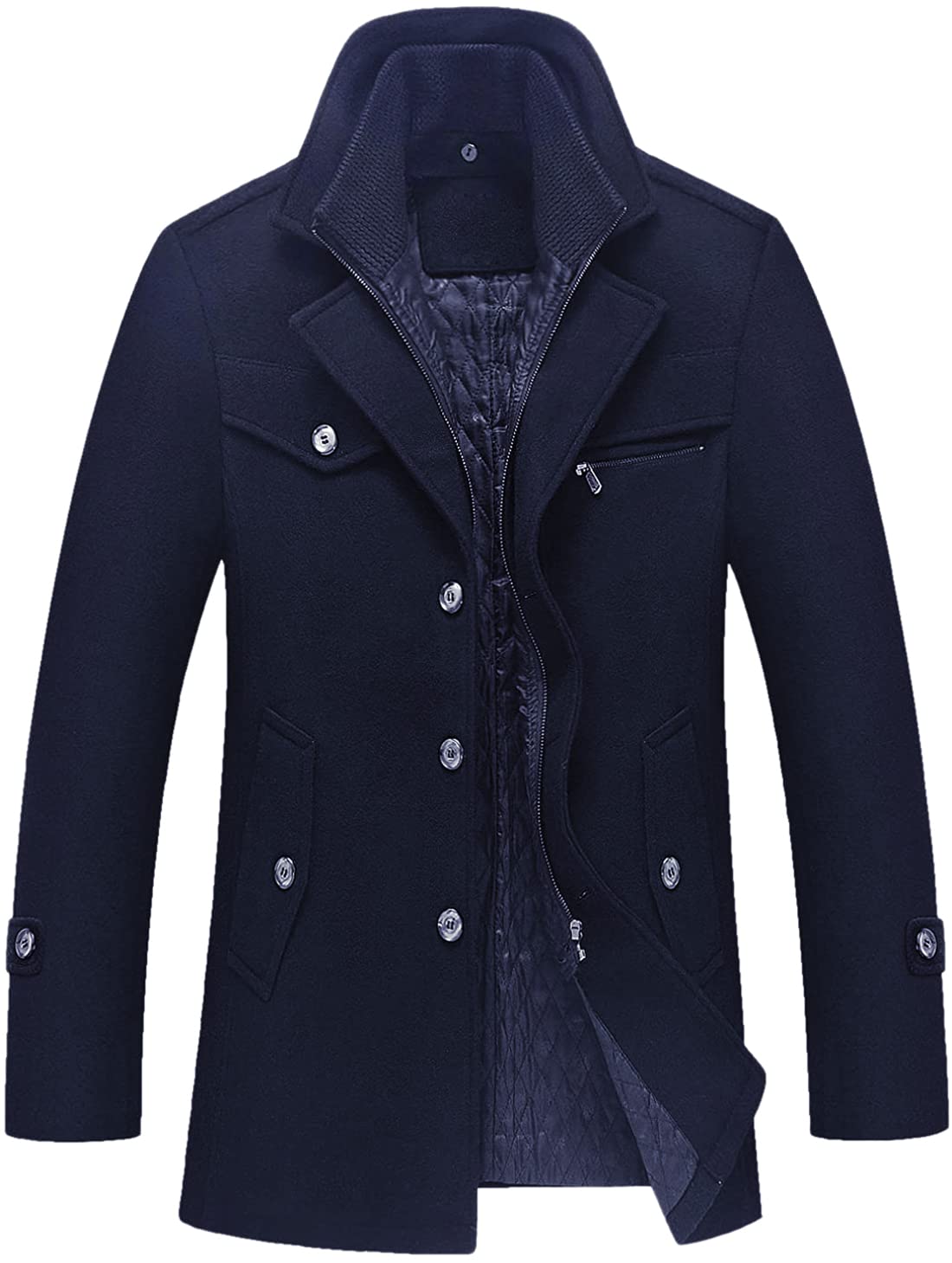 eBexxin - Men's Gentle  Blend Pea Coats