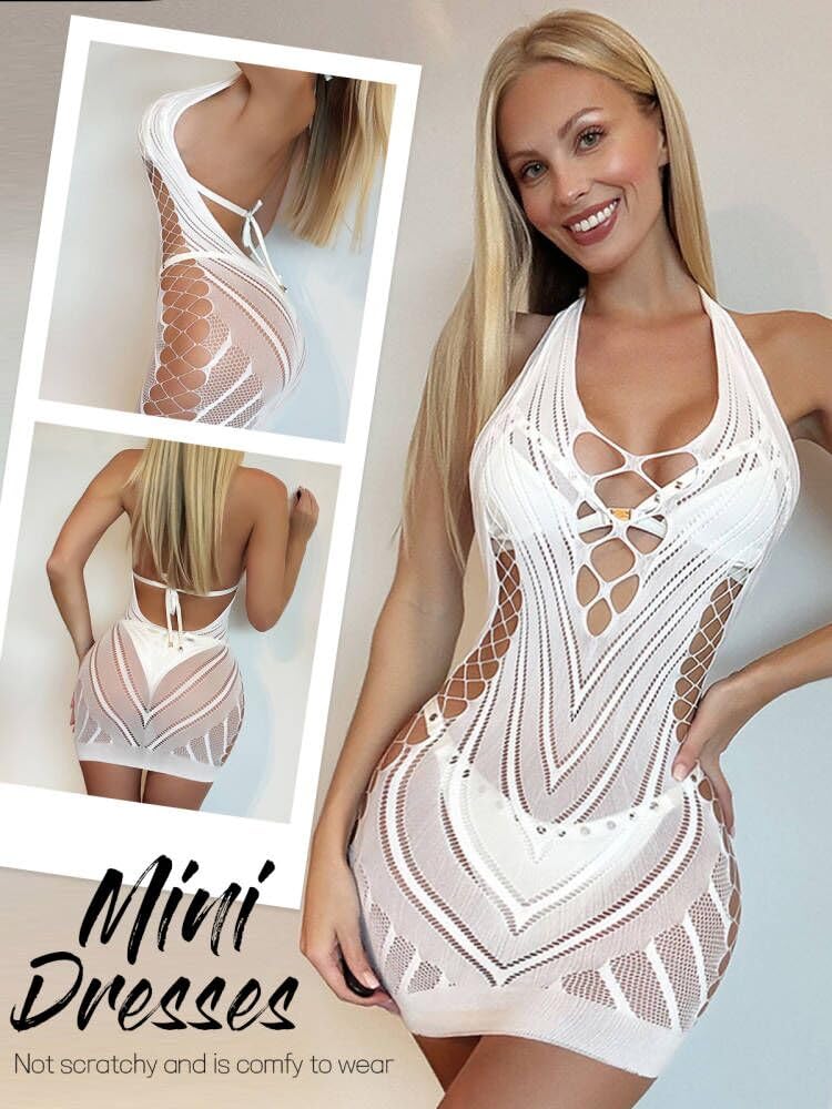Sexy Pijama Fiesta Bodycon Mini Dress