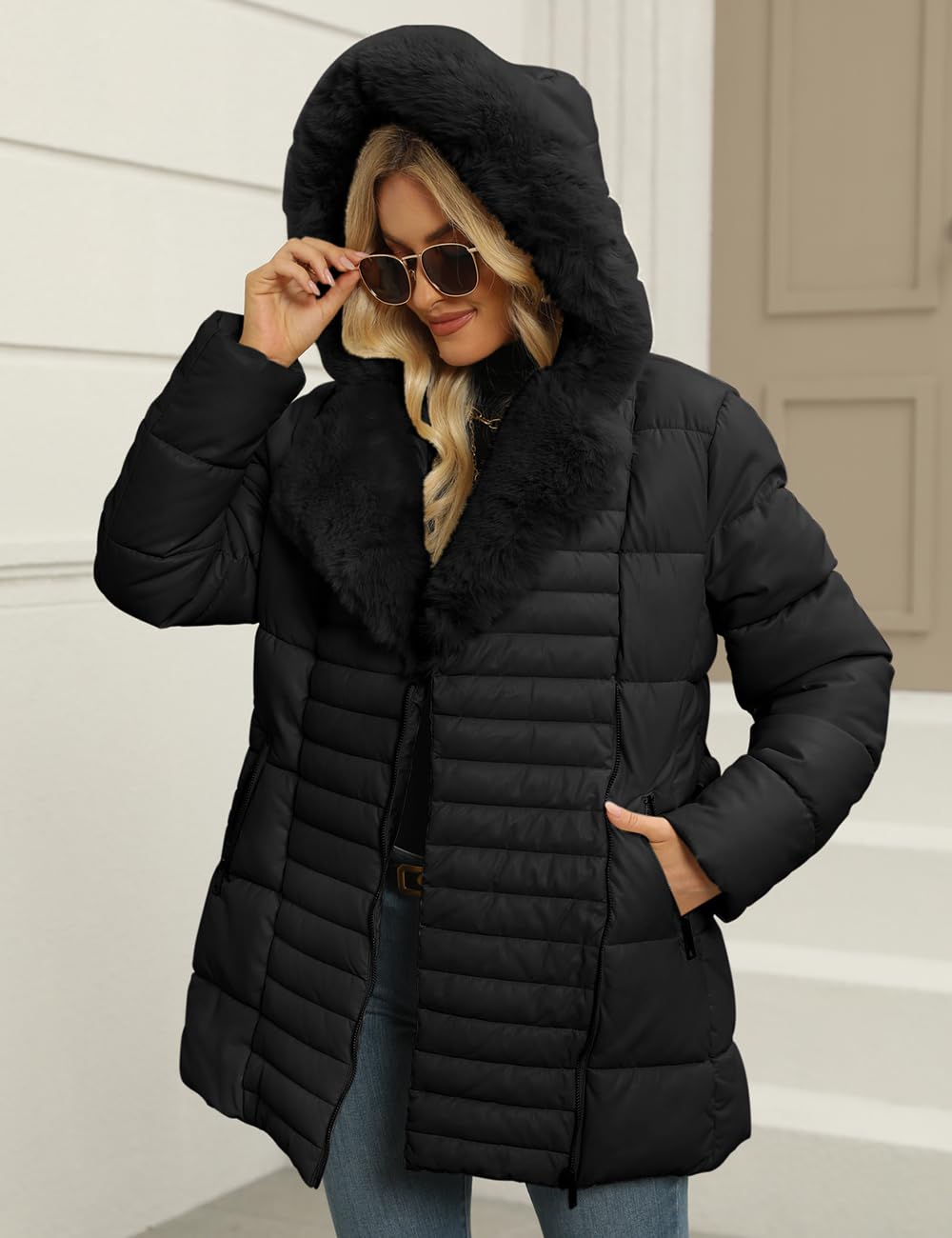 EBXN Winter Puffer Jacket Cold-Resistant