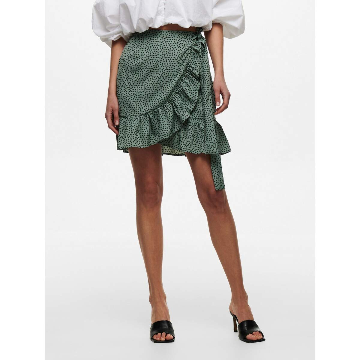 EBXN Wrap Skirt Wvn Noos Falda para Mujer