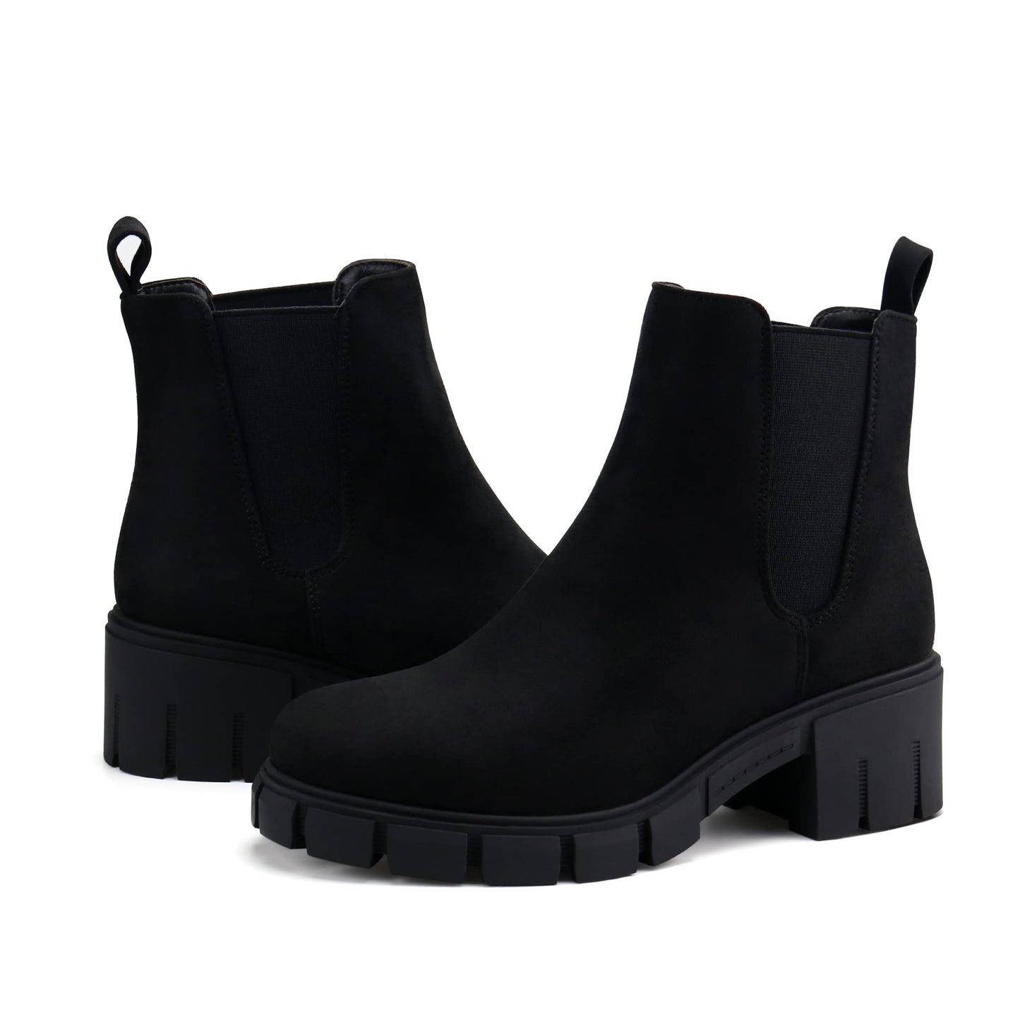 EBXN Women Platform Ankle Boots