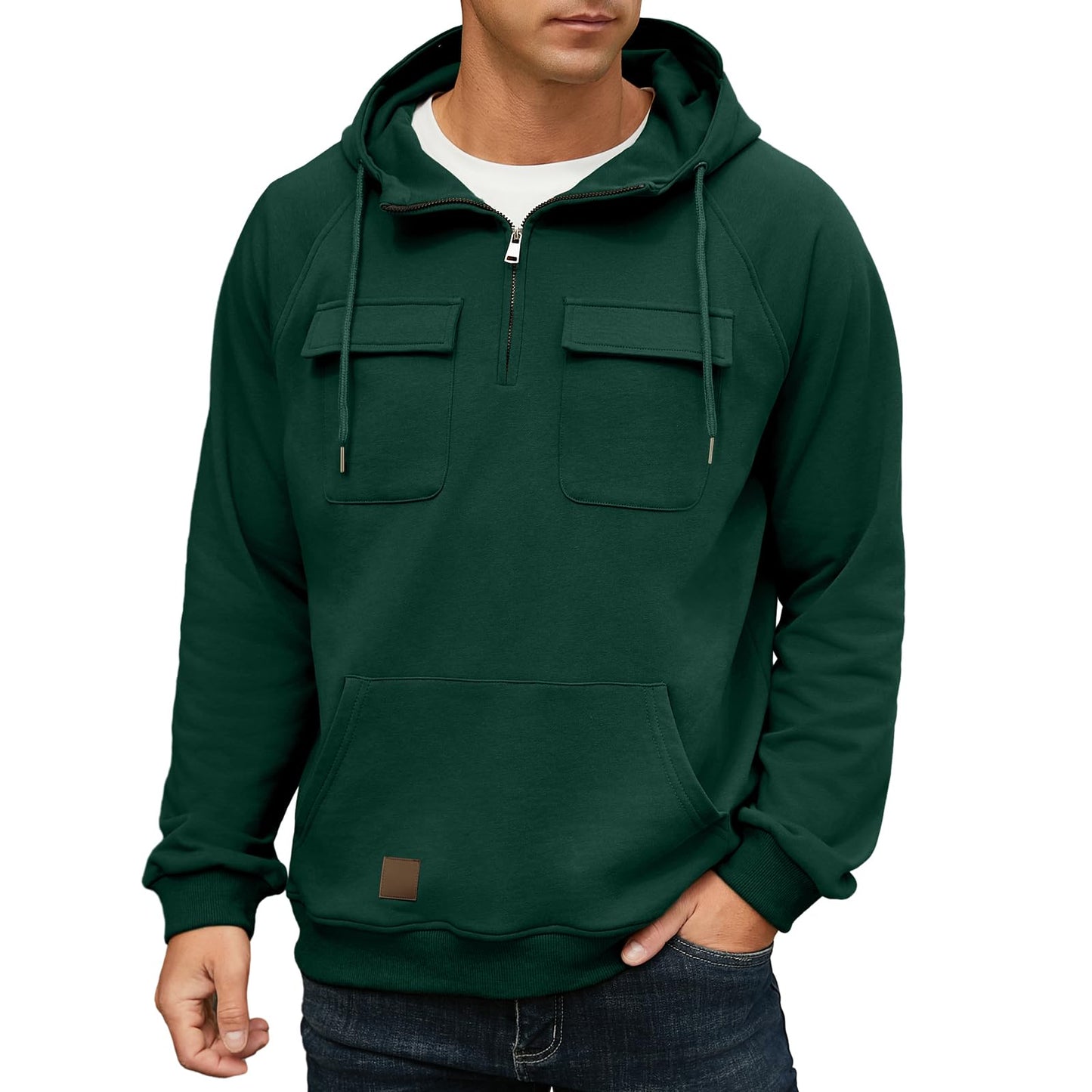 EBXN Men's Cargo Hoodies