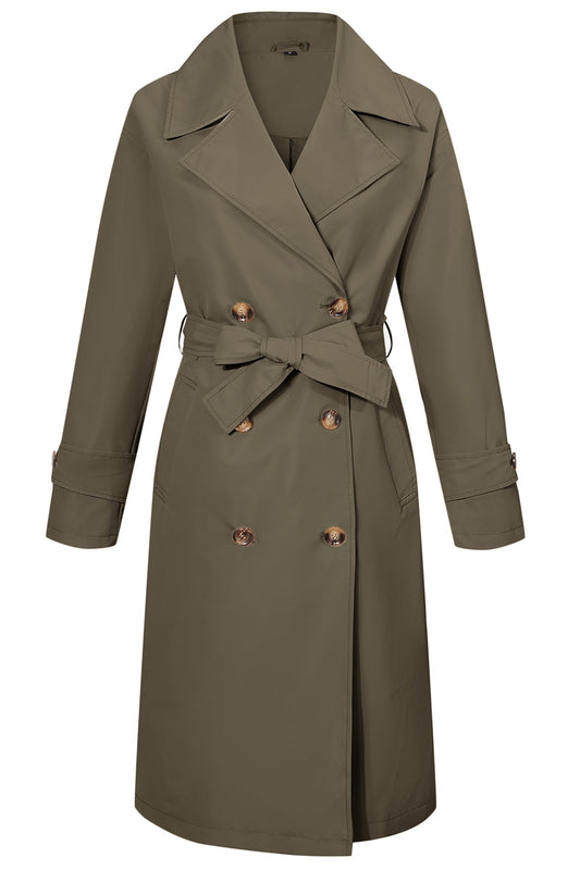 eBexxin - Women Trench Coats Loose Fit