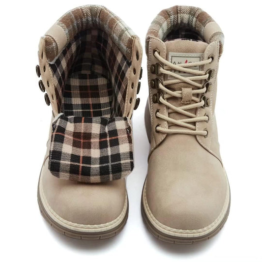 EBXN Casual Winter Hiking Boots For Women