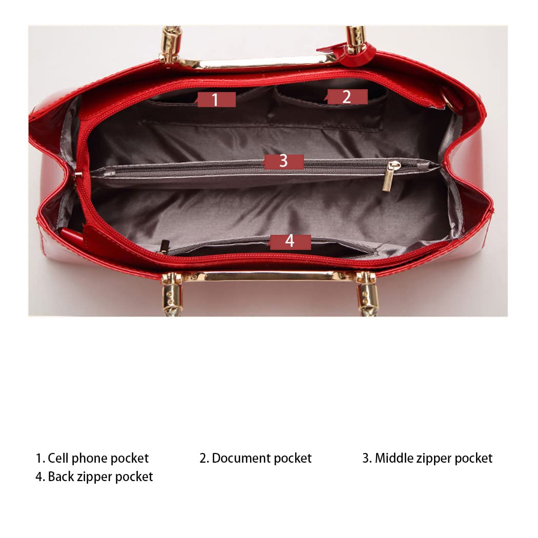 EBXN Mujer Bolsos de Mano Casual