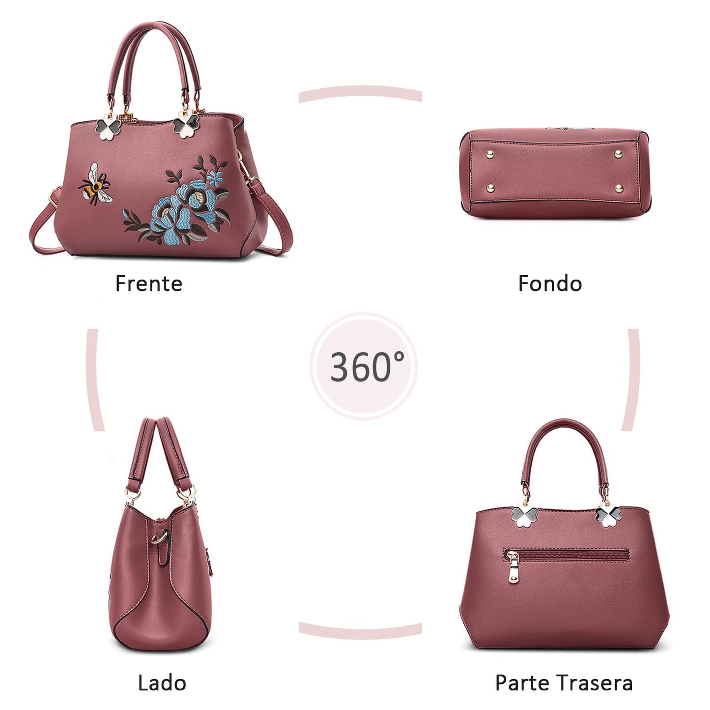 EBXN Elegante Bolsos para Mujer