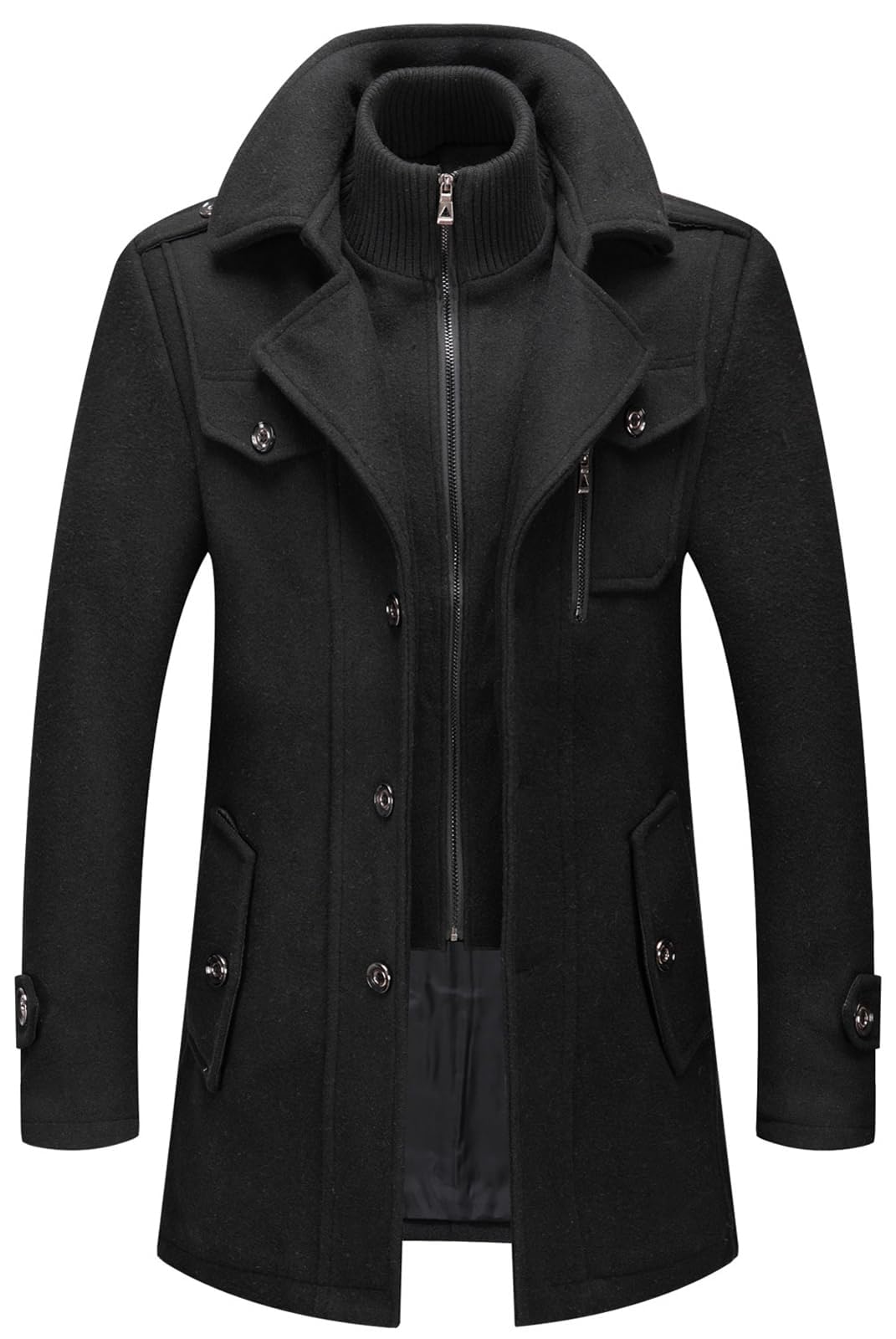 eBexxin - Men's Gentle  Blend Pea Coats