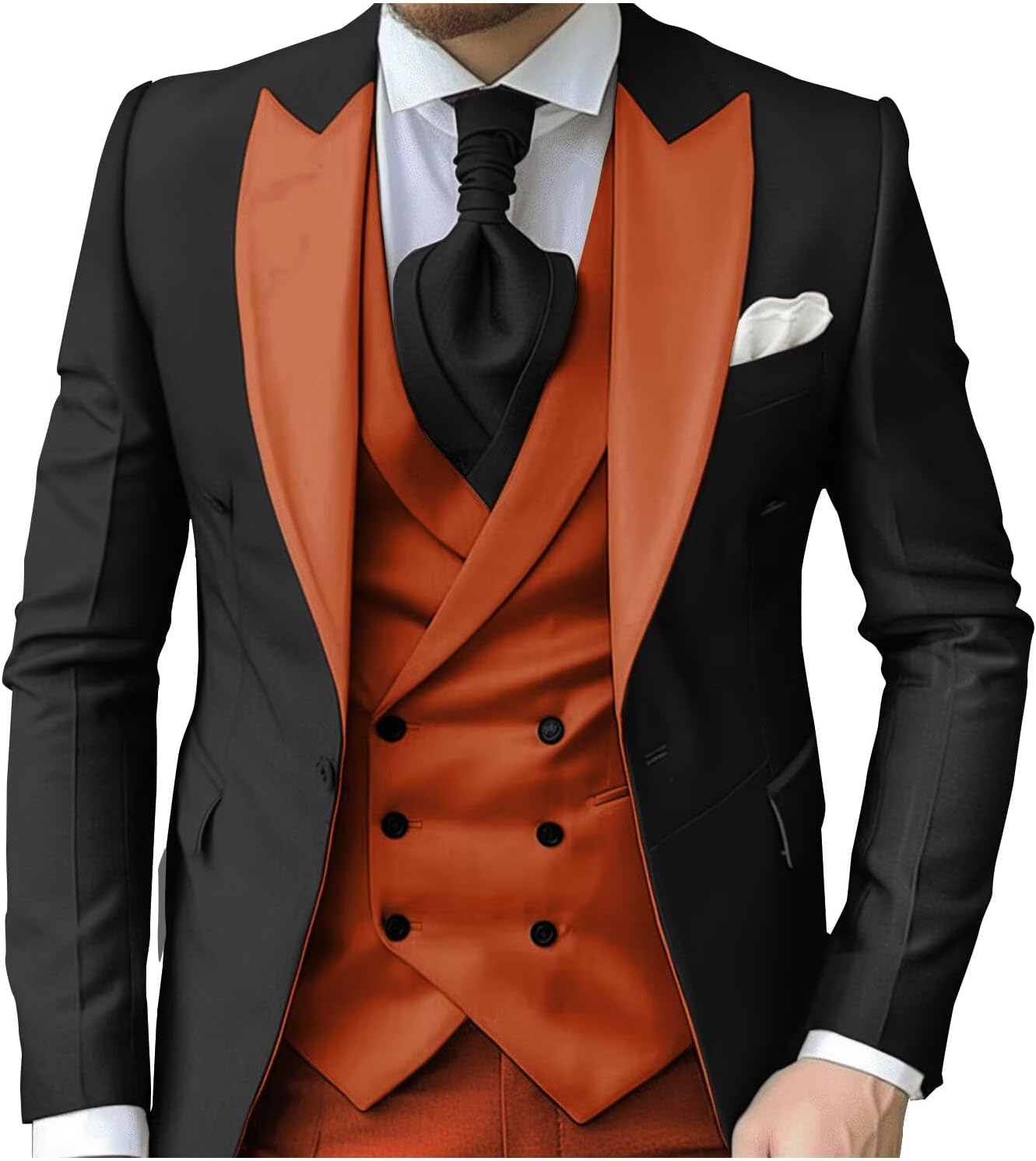 eBexxin - Suits for Men Slim Fit 3 Piece