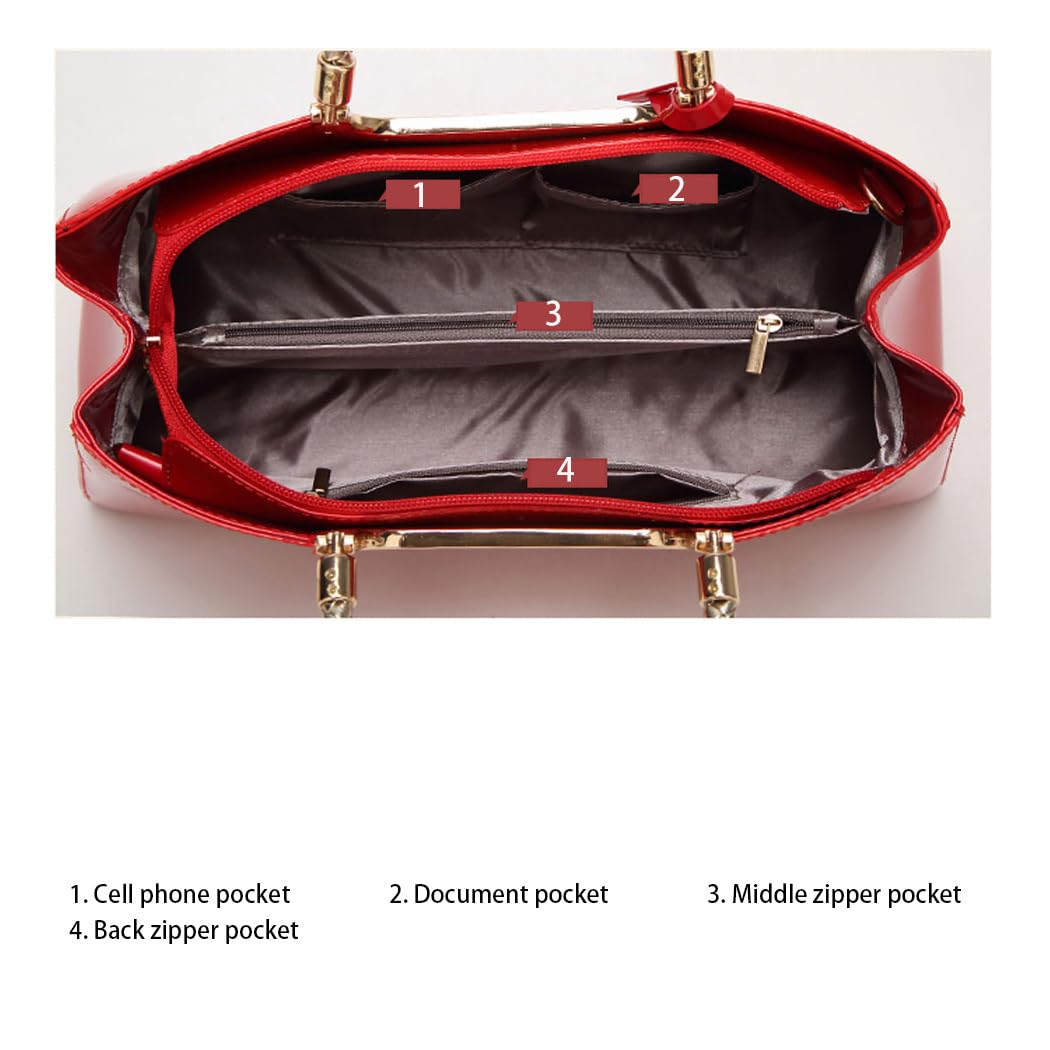 EBXN Mujer Bolsos de Mano Casual