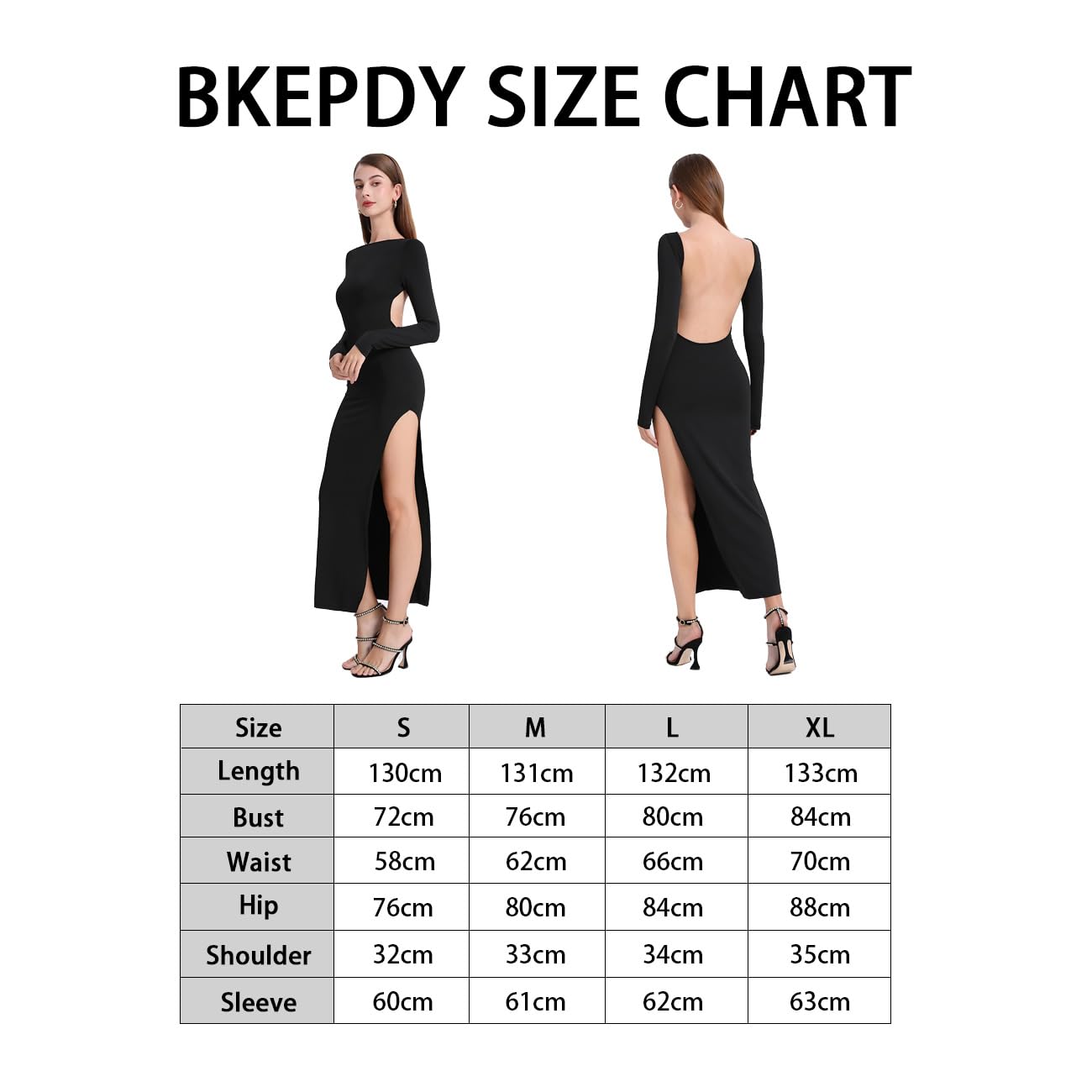 EBXN Vestido Elegante Mujer
