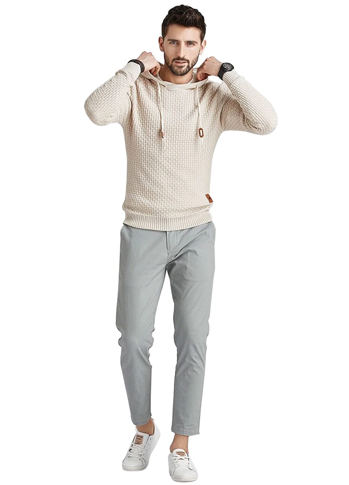 EBXN Sudadera con Capucha para Hombre