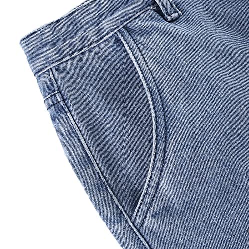EBXN Tiro Alto Wide Rectos Jeans