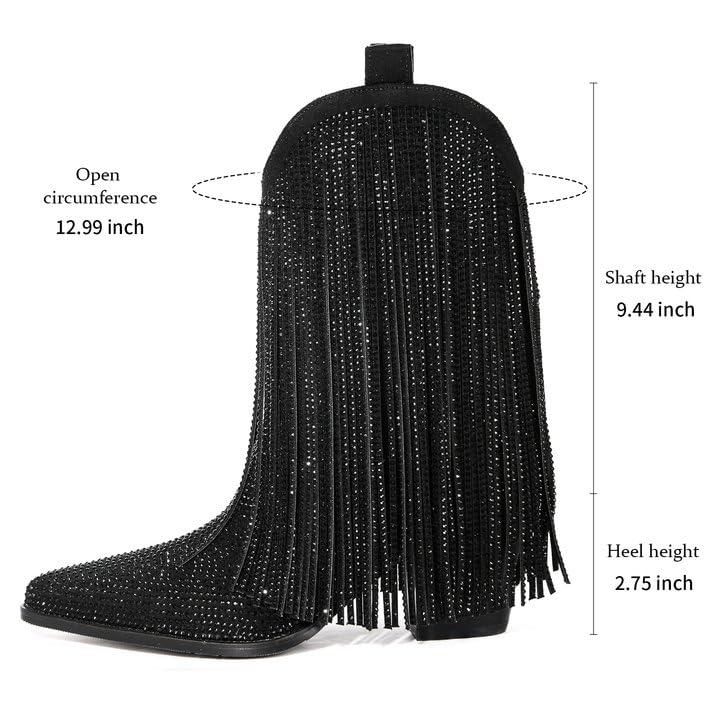 EBXN Women's Cowgirl Boots