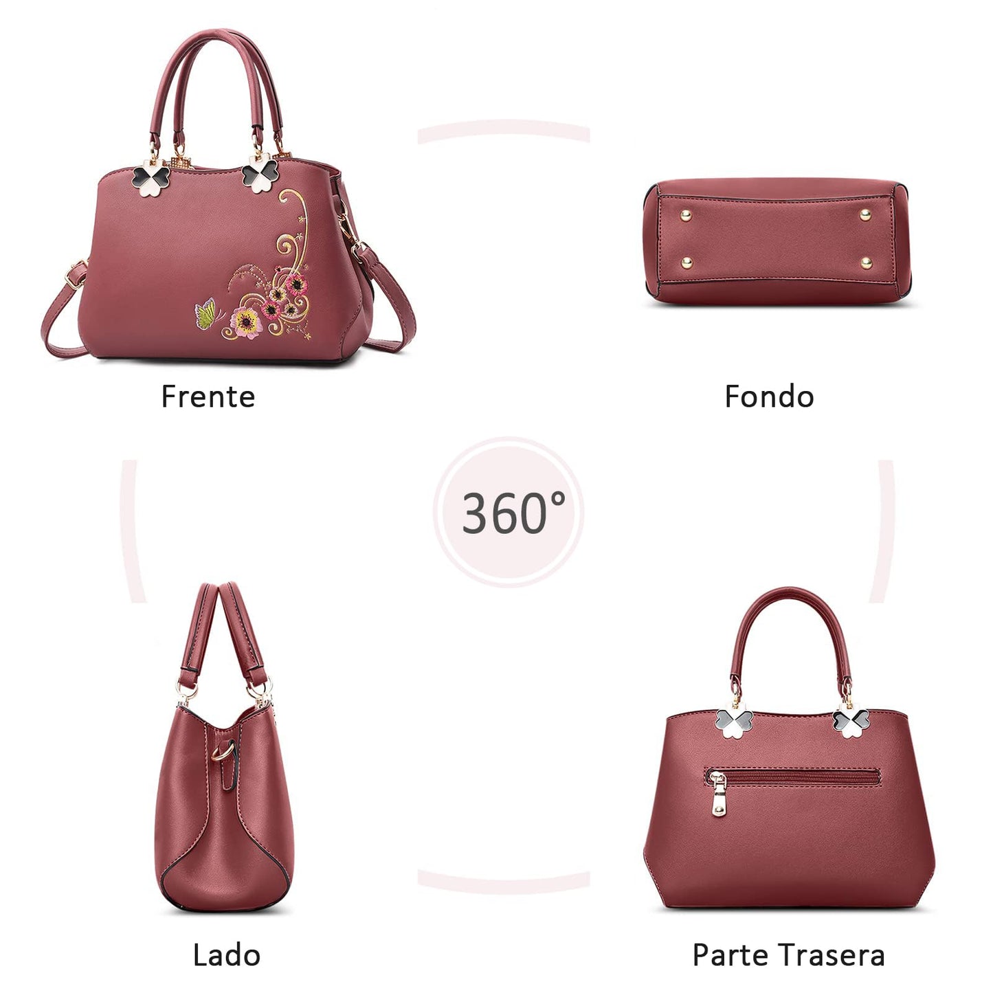 EBXN Elegante Bolsos para Mujer