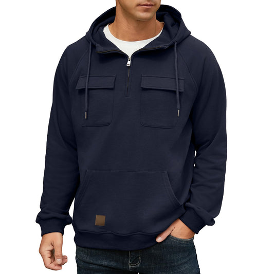 EBXN Men's Cargo Hoodies