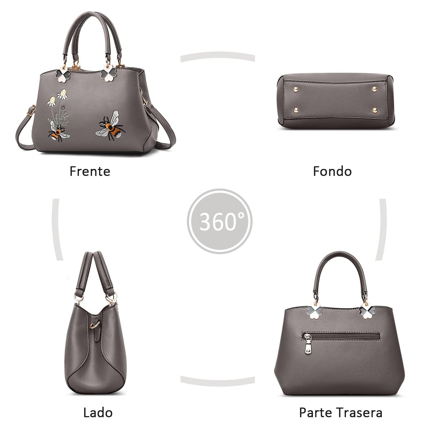 EBXN Elegante Bolsos para Mujer
