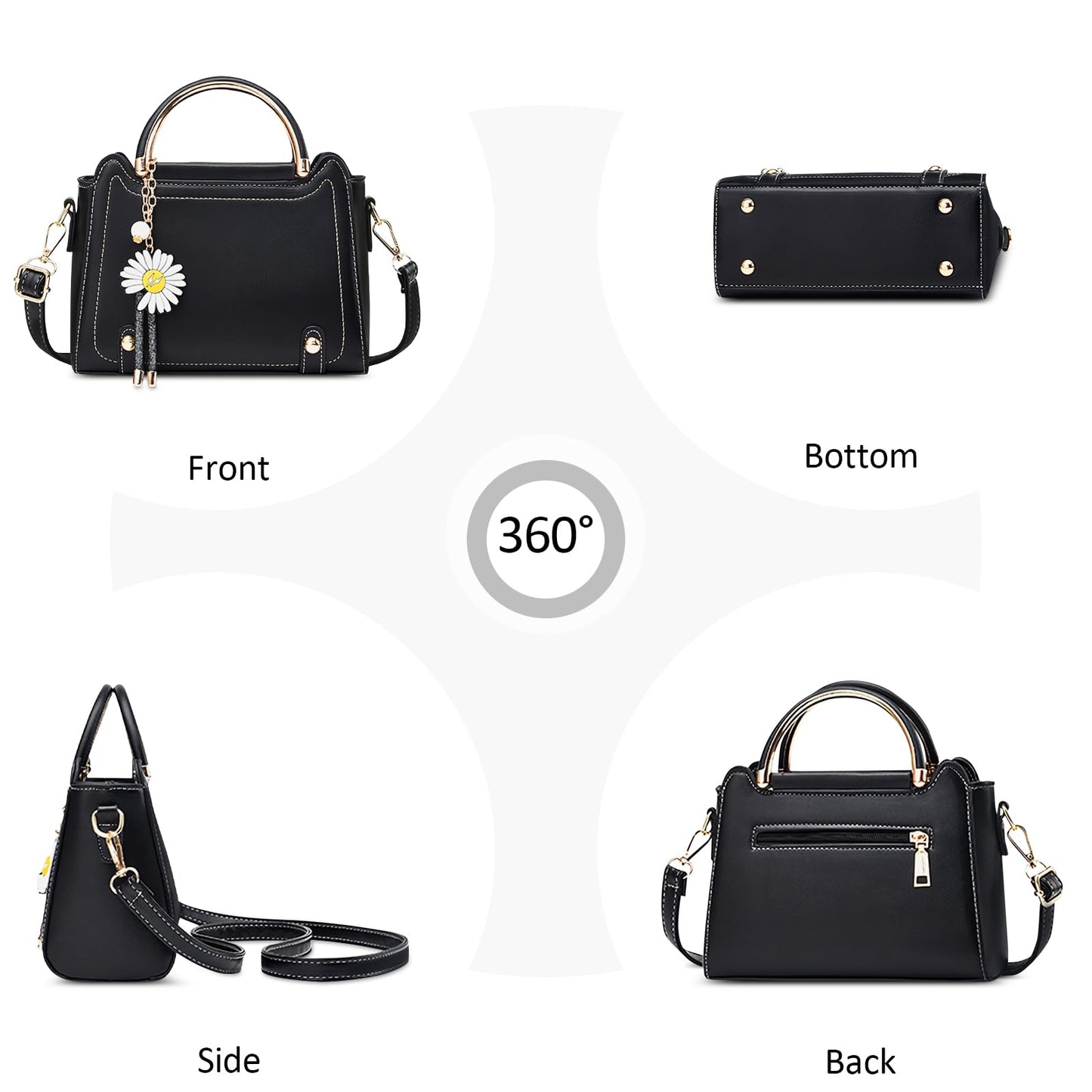 EBXN Moda Lindo Bolsos De Mano