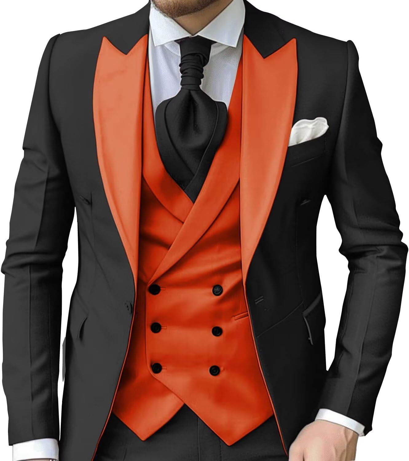 eBexxin - Suits for Men Slim Fit 3 Piece