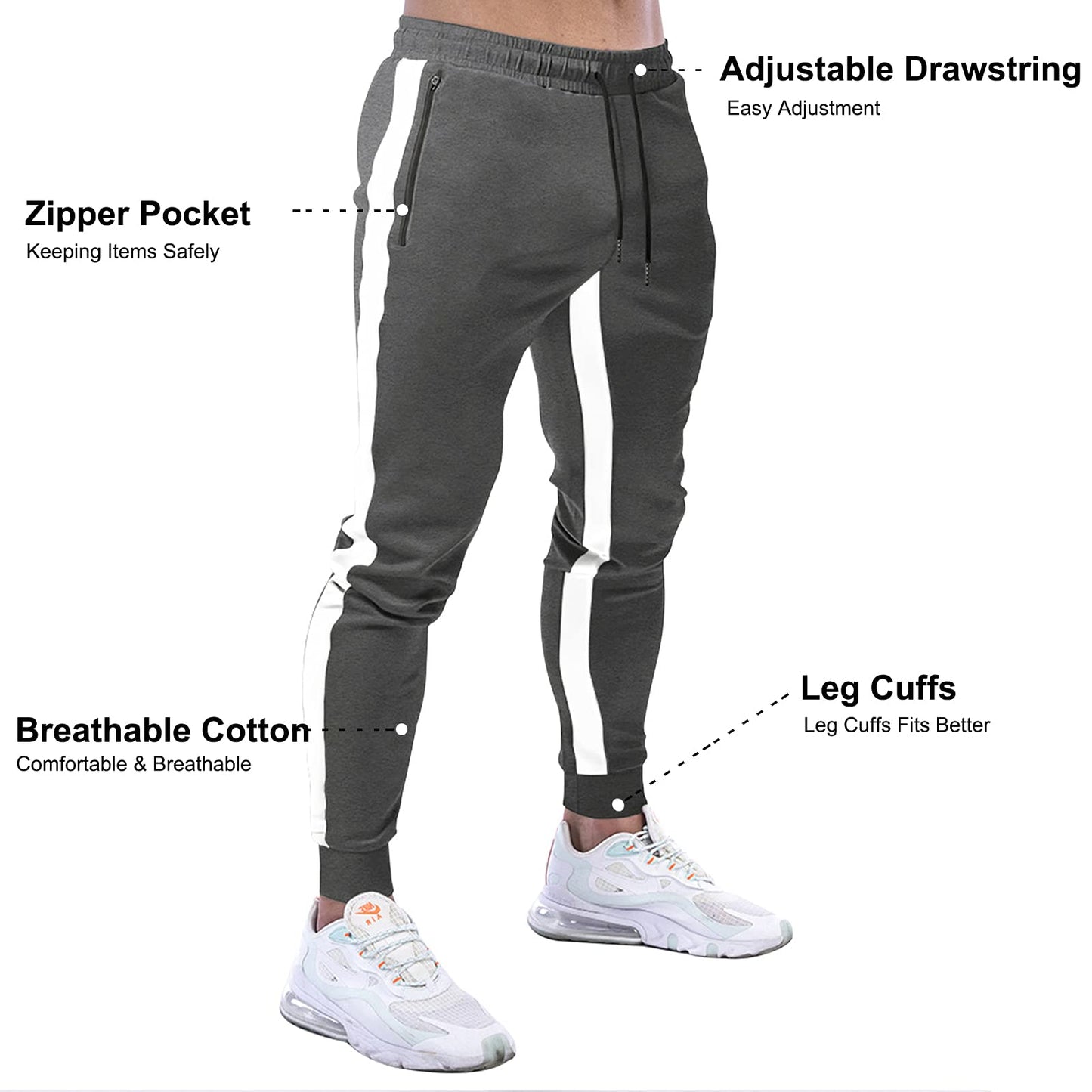 EBXN Pantalones Deportivos
