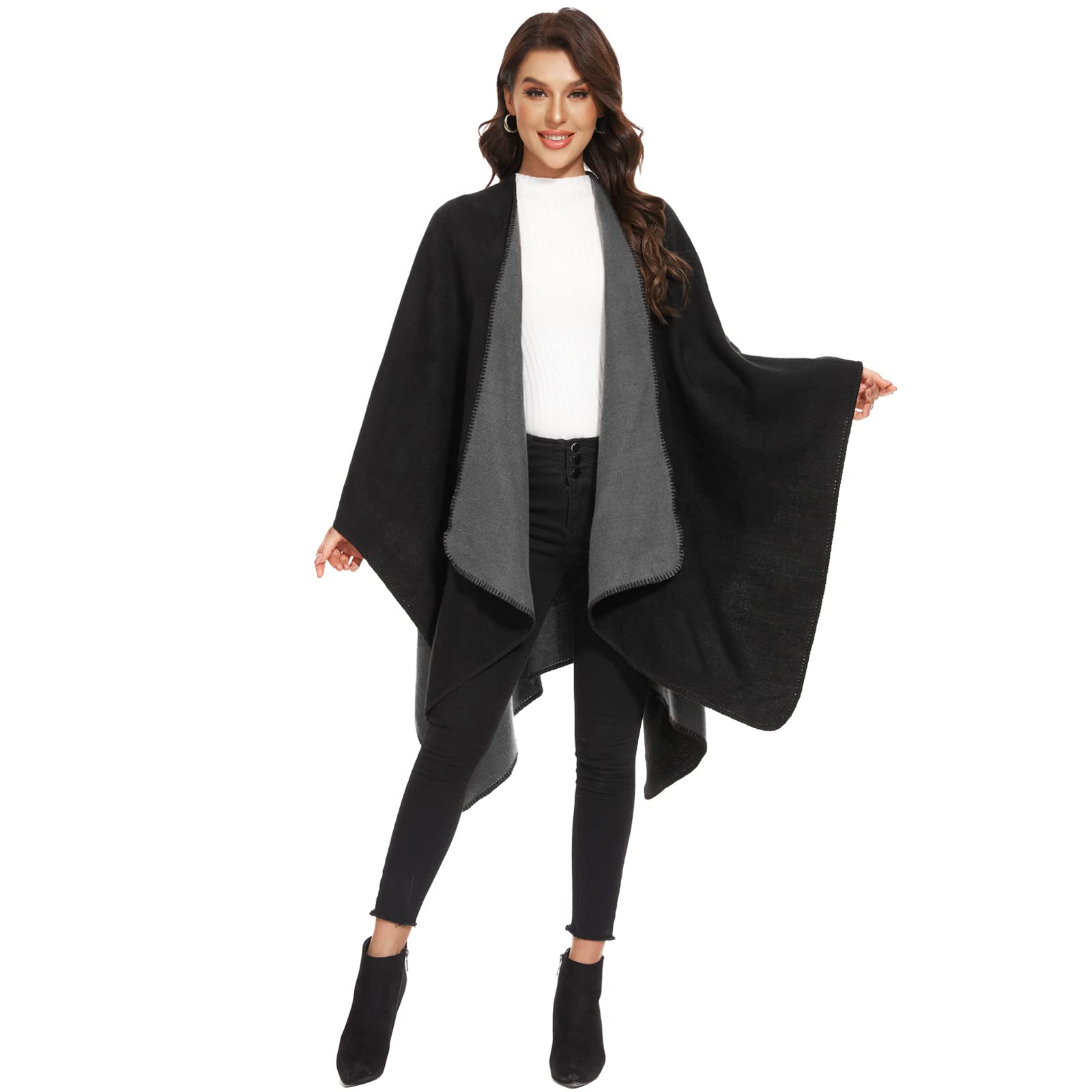 EBXN Colornial Chal Elegante para Mujer