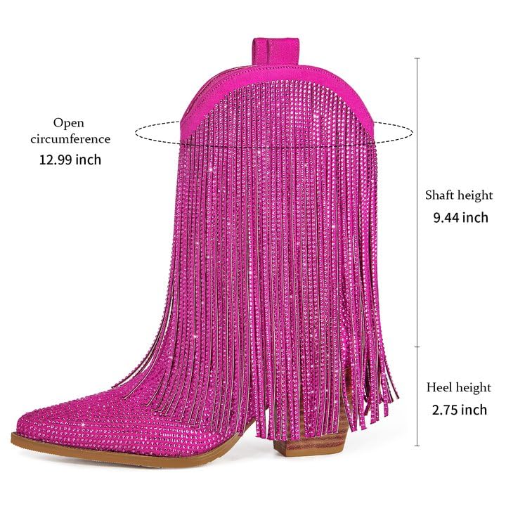 EBXN Women's Cowgirl Boots