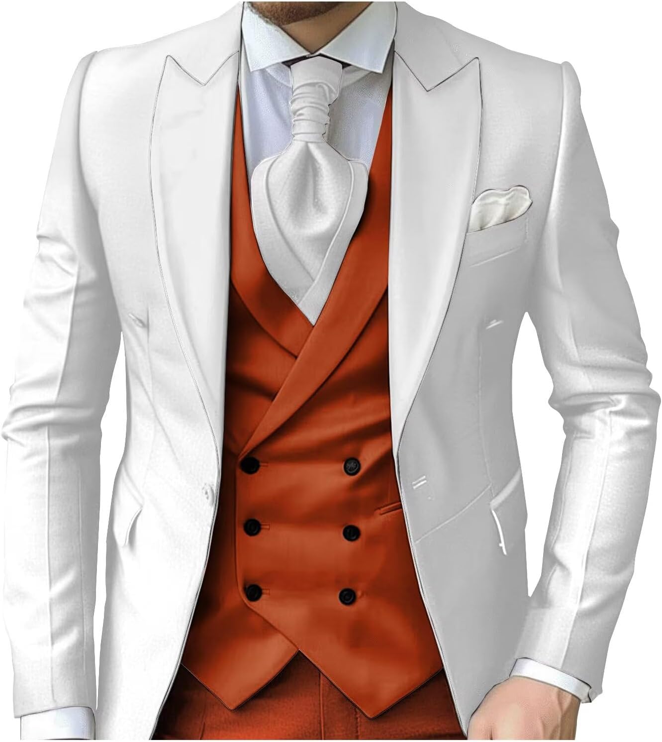 eBexxin - Suits for Men Slim Fit 3 Piece
