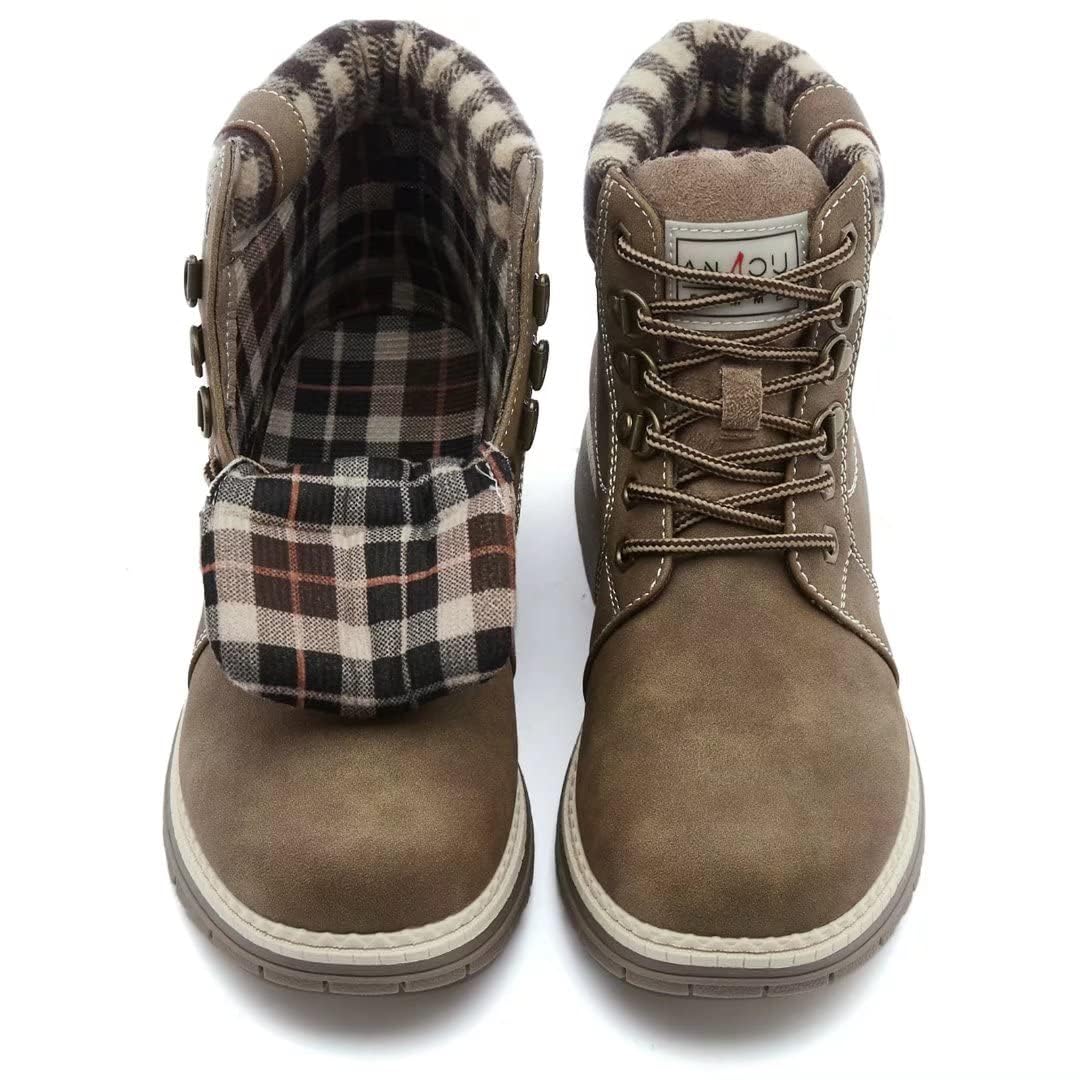 EBXN Casual Winter Hiking Boots For Women