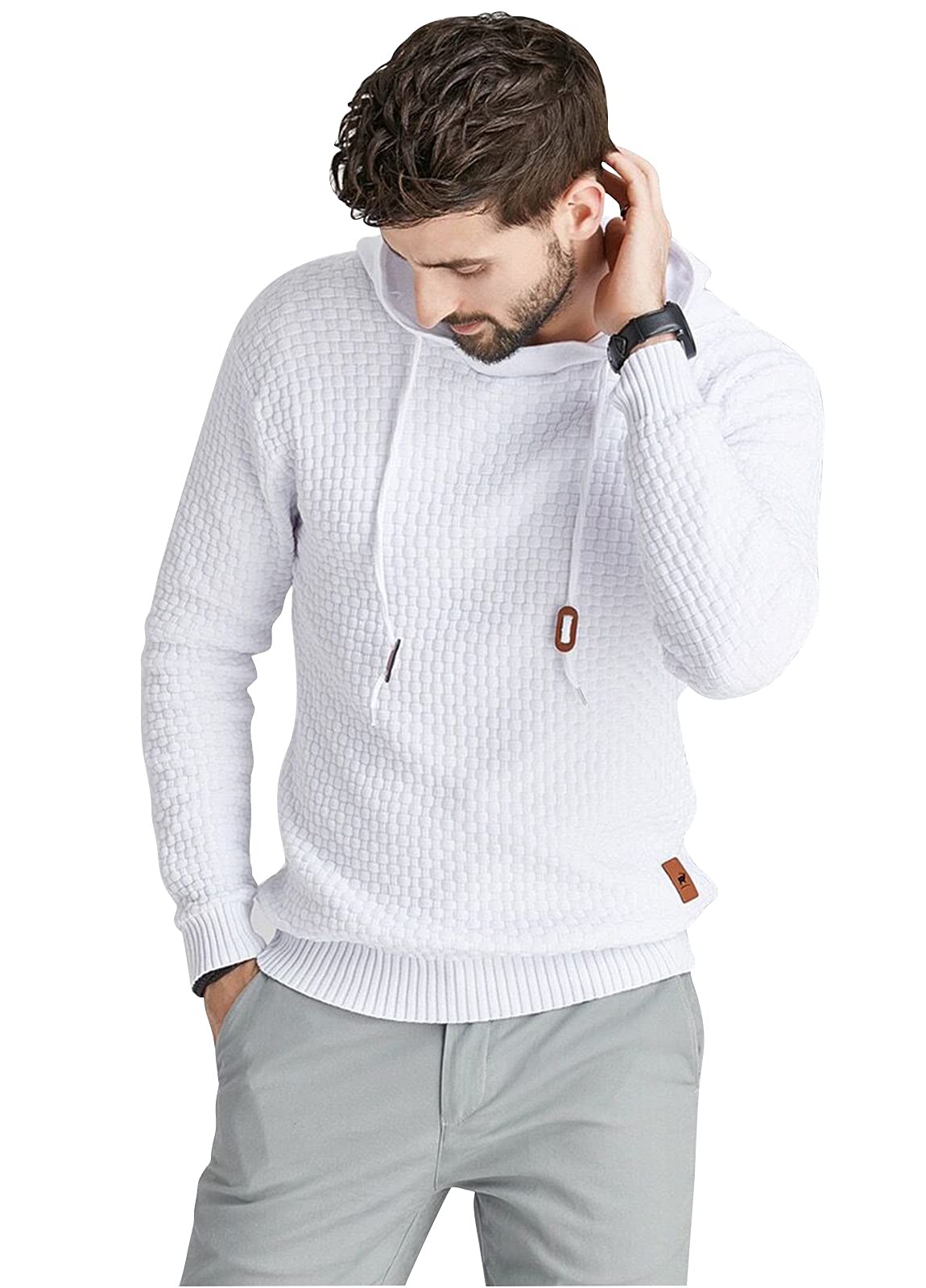 EBXN Sudadera con Capucha para Hombre