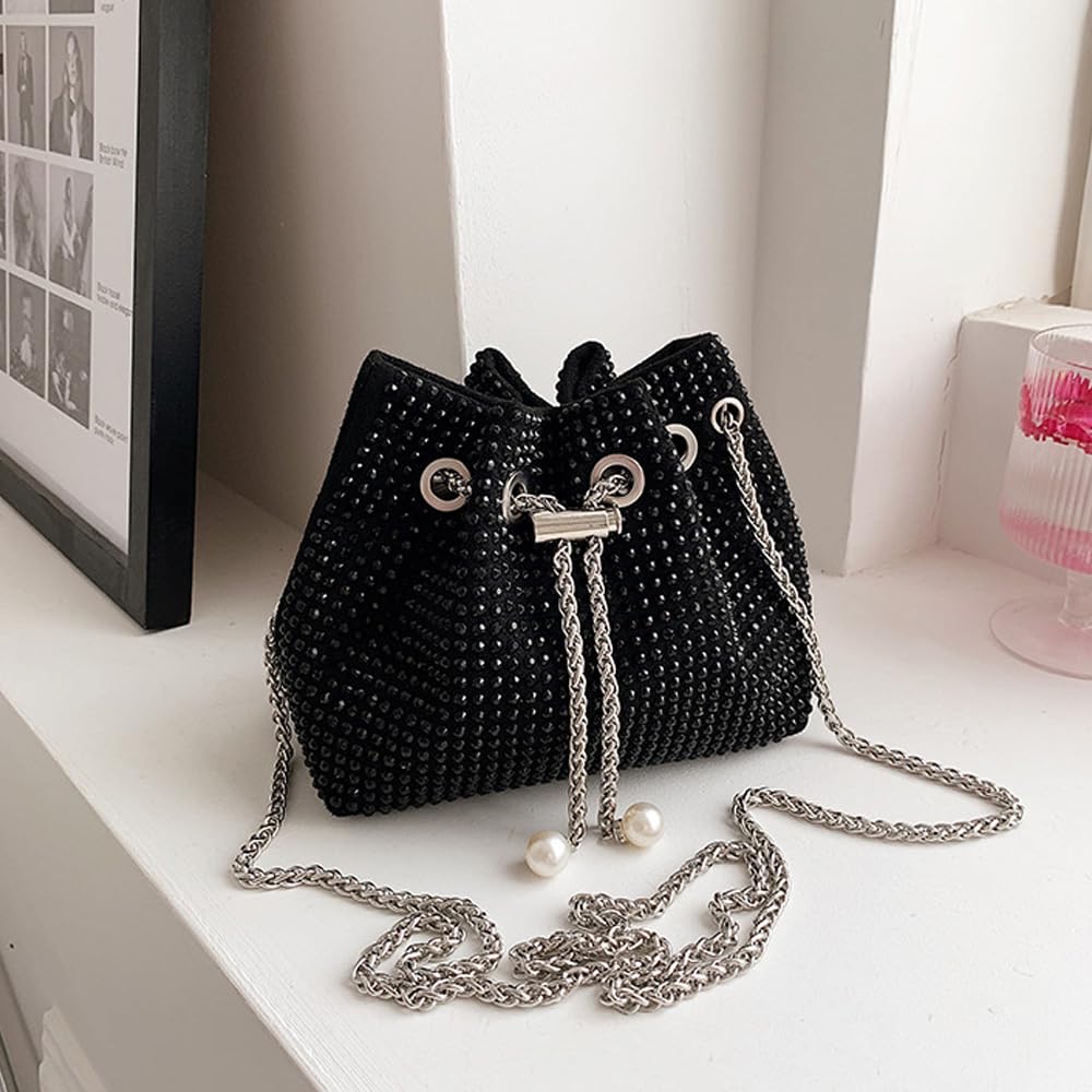 EBXN Bolso Mujer Pequeña Brillante