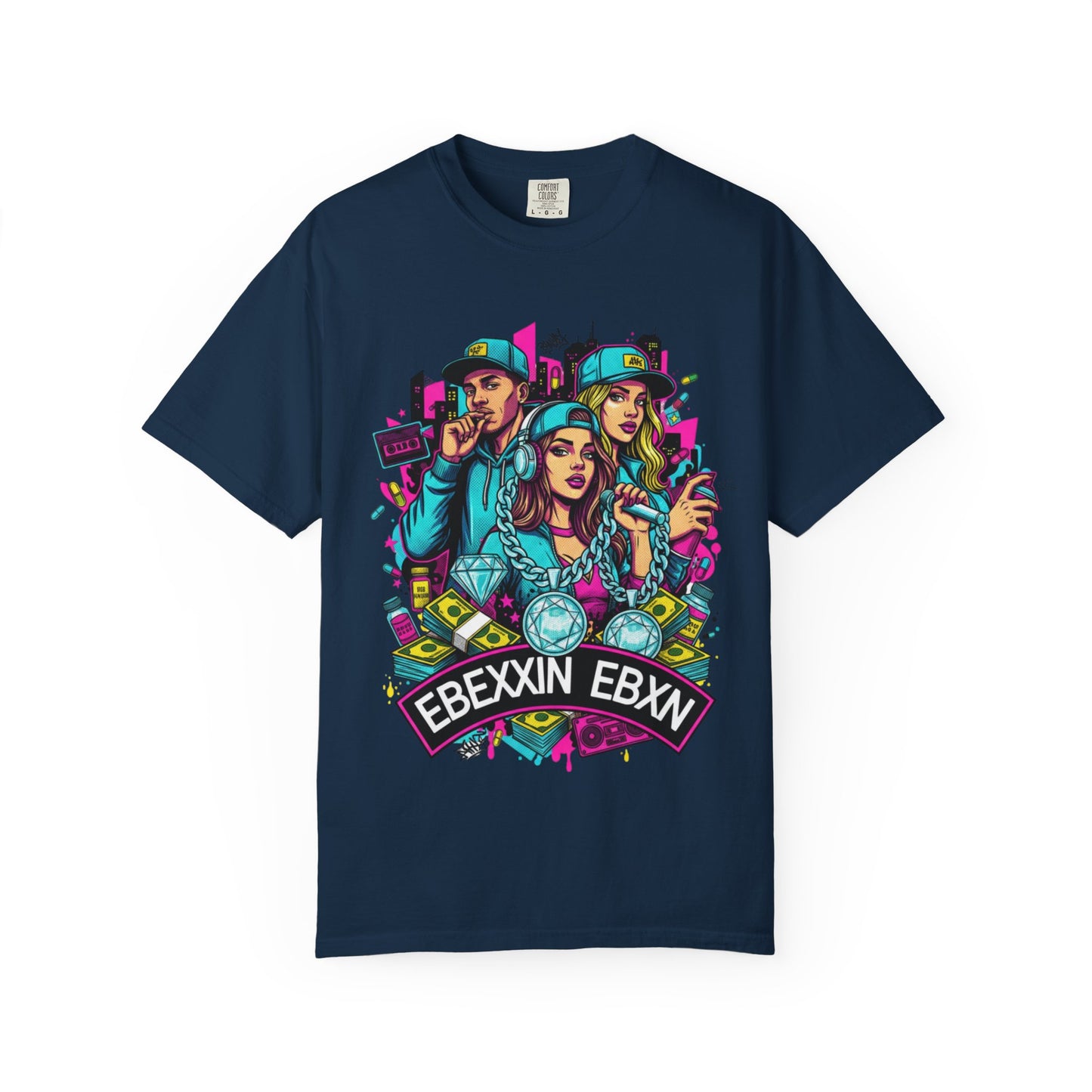 eBexxin Neon Streets Tee