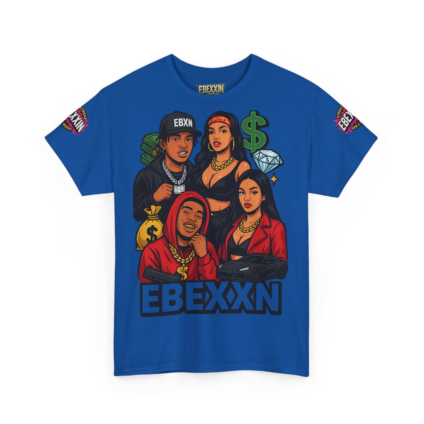 eBexxin - Stylish Unisex Hip Hop Fashion t-shirt