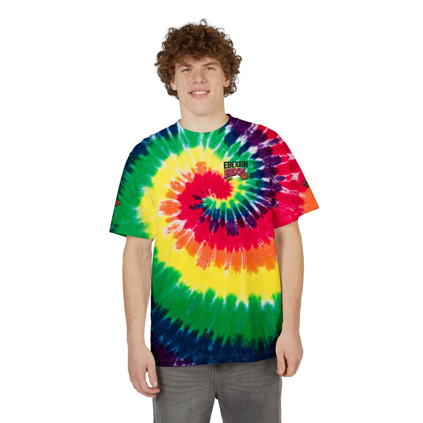 eBexxin - Oversized Tie-Dye T-Shirt