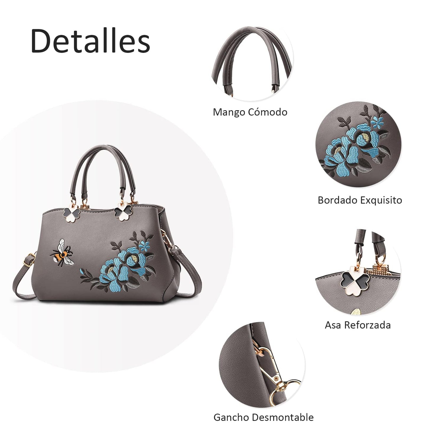 EBXN Elegante Bolsos para Mujer