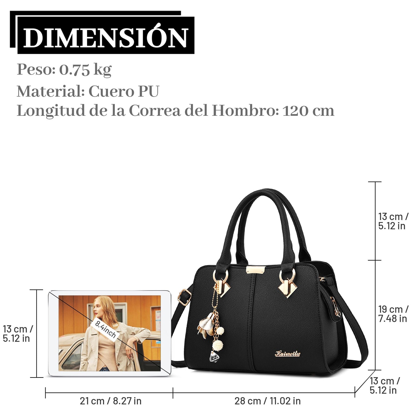 EBXN Bolsos de Mujer