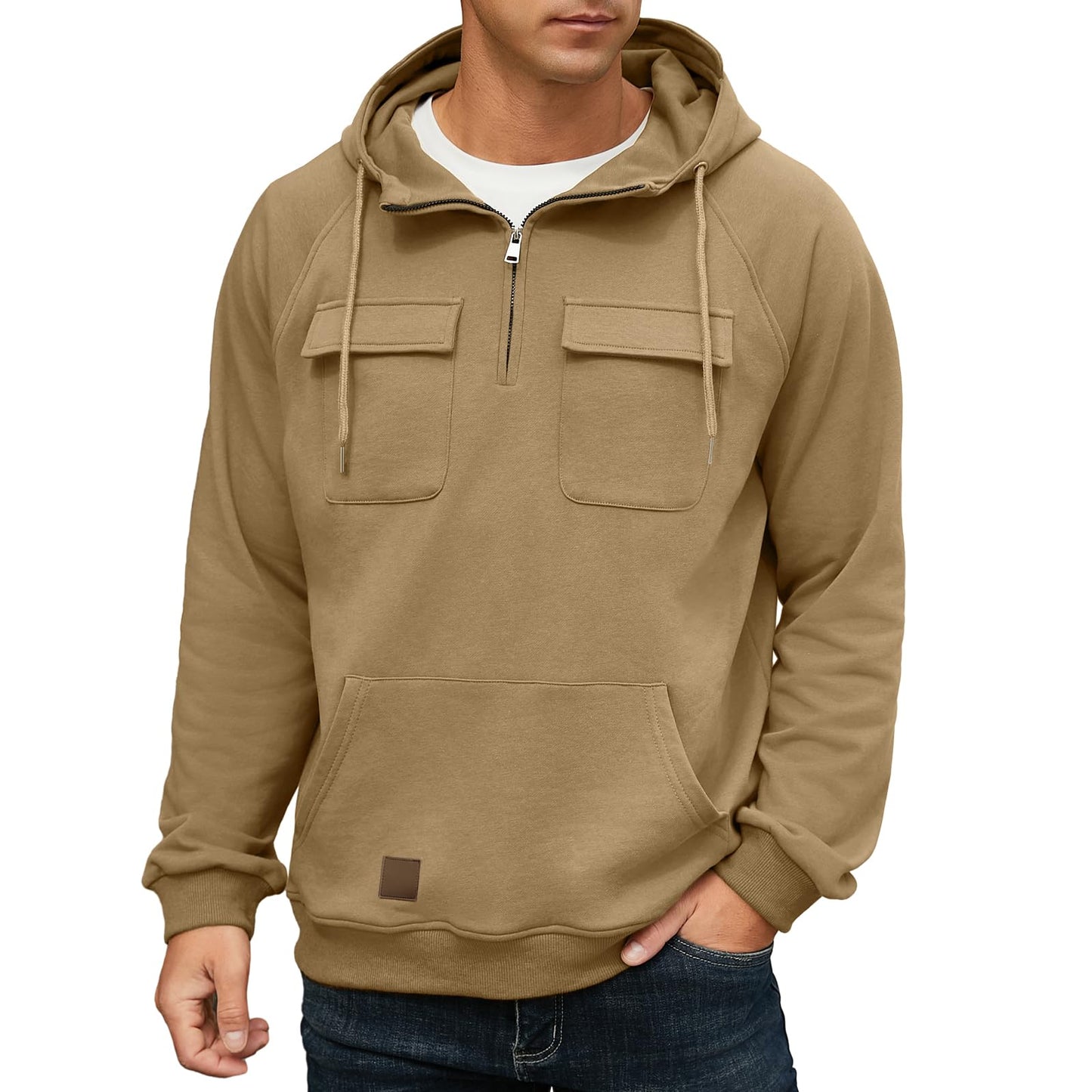 EBXN Men's Cargo Hoodies