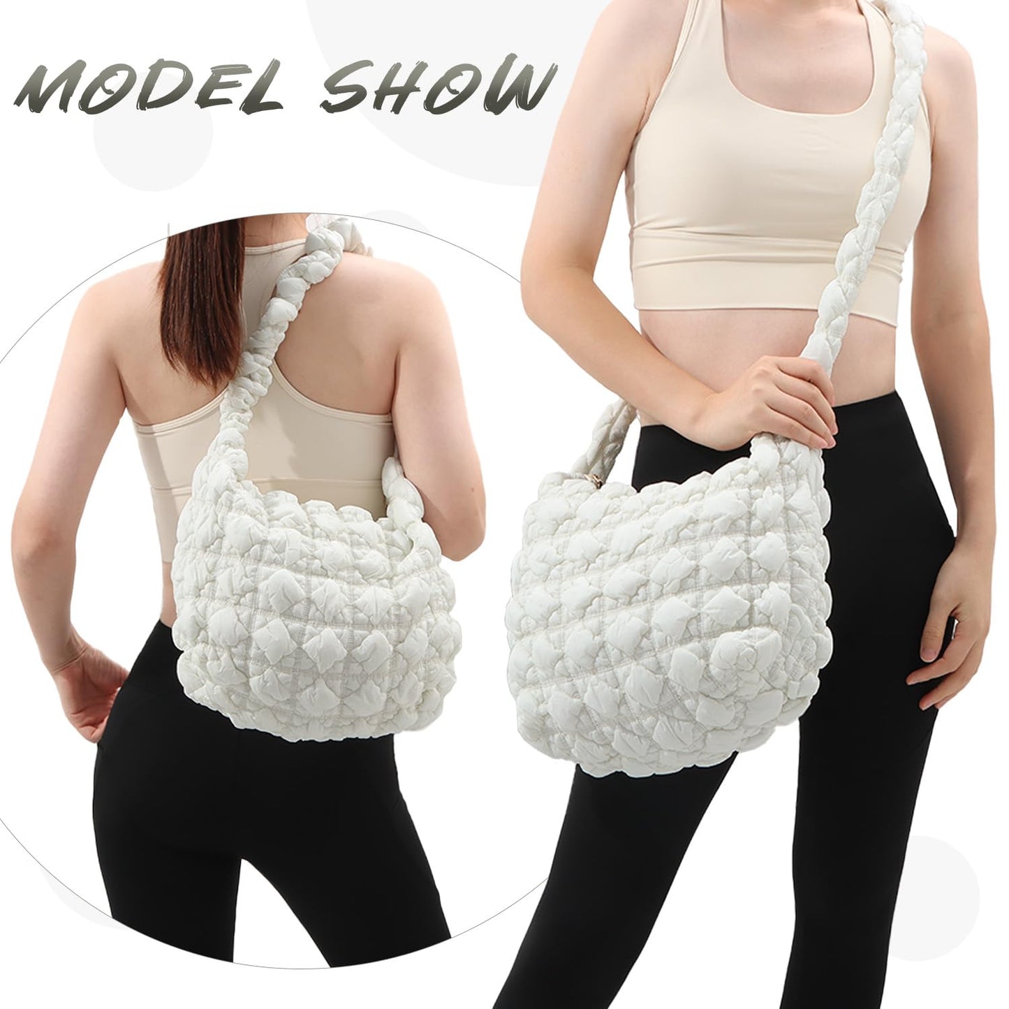 EBXN Puffer Shoulder Bag