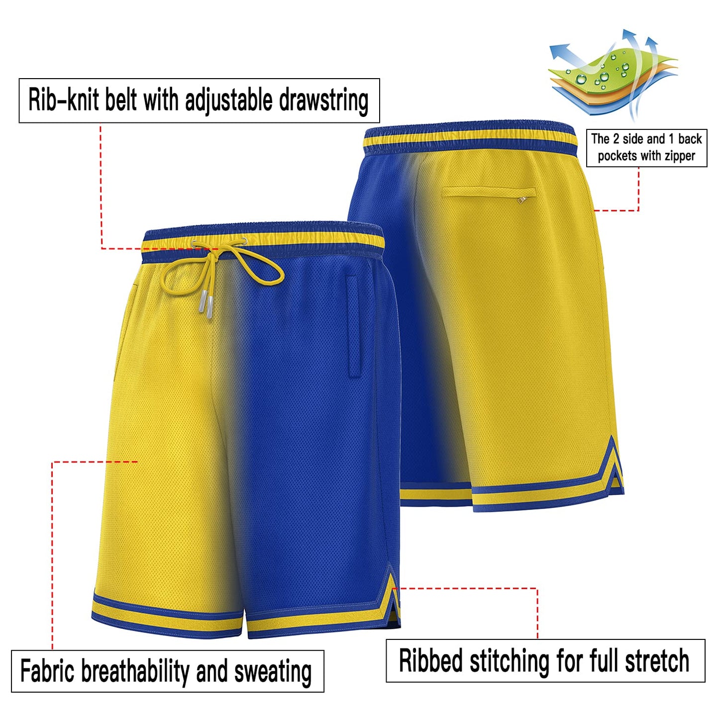 Men’s Mesh Basketball Shorts