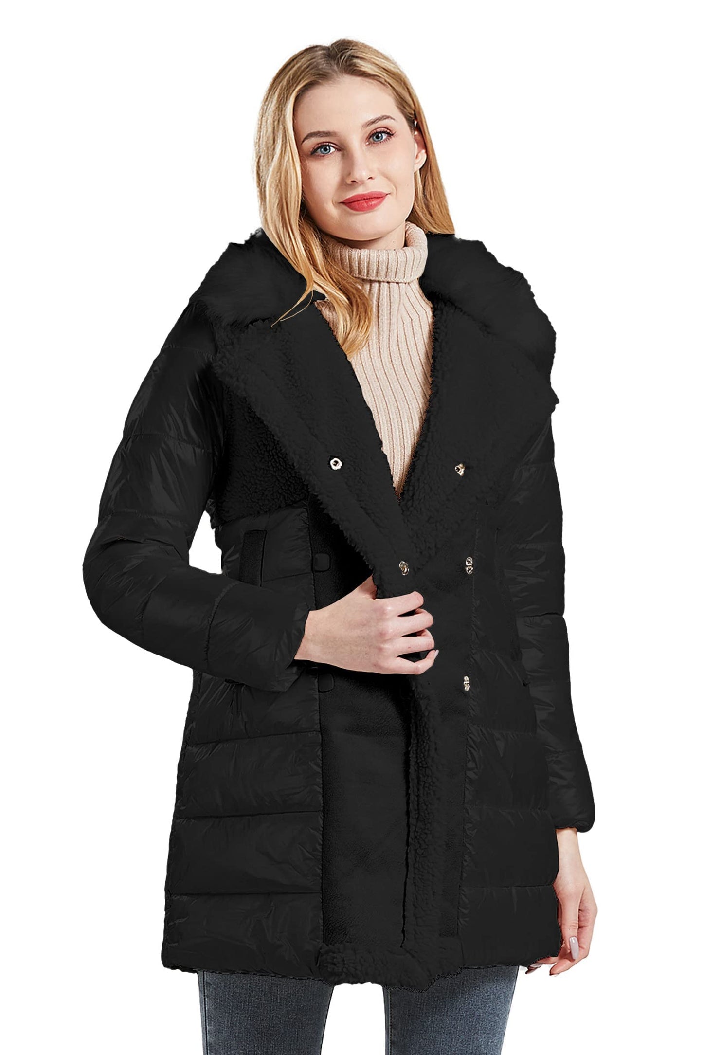 EBXN Winter Puffer Jacket Cold-Resistant