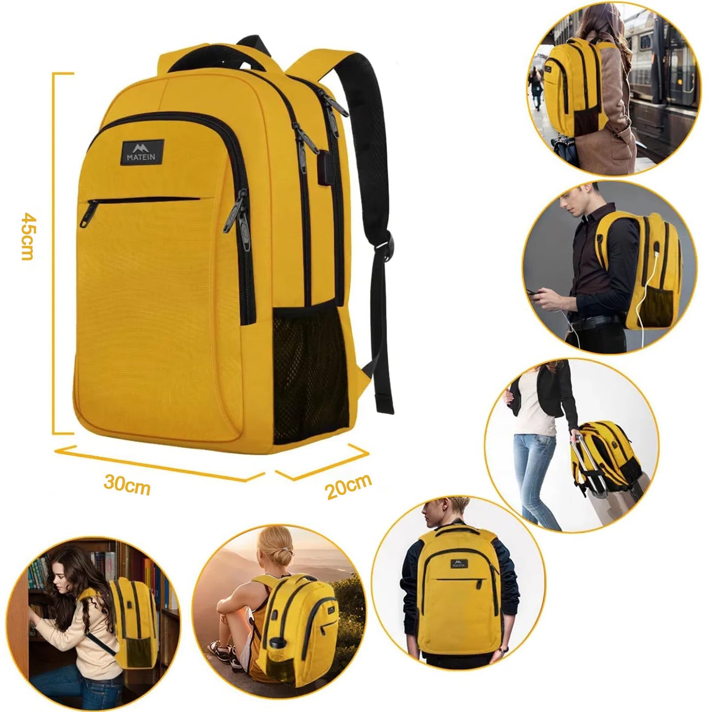 EBXN Mochila Portatil 15.6 Pulgadas
