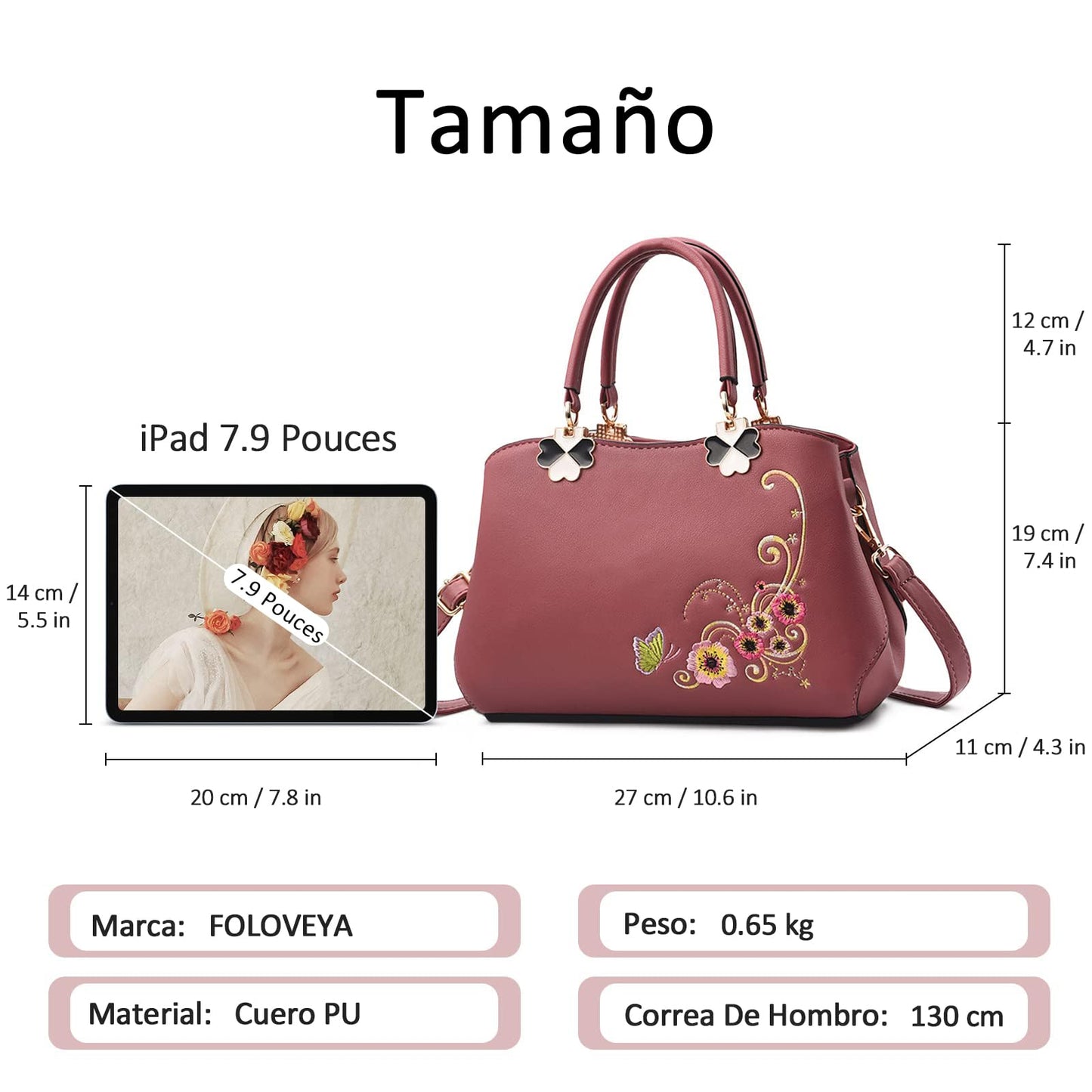 EBXN Elegante Bolsos para Mujer